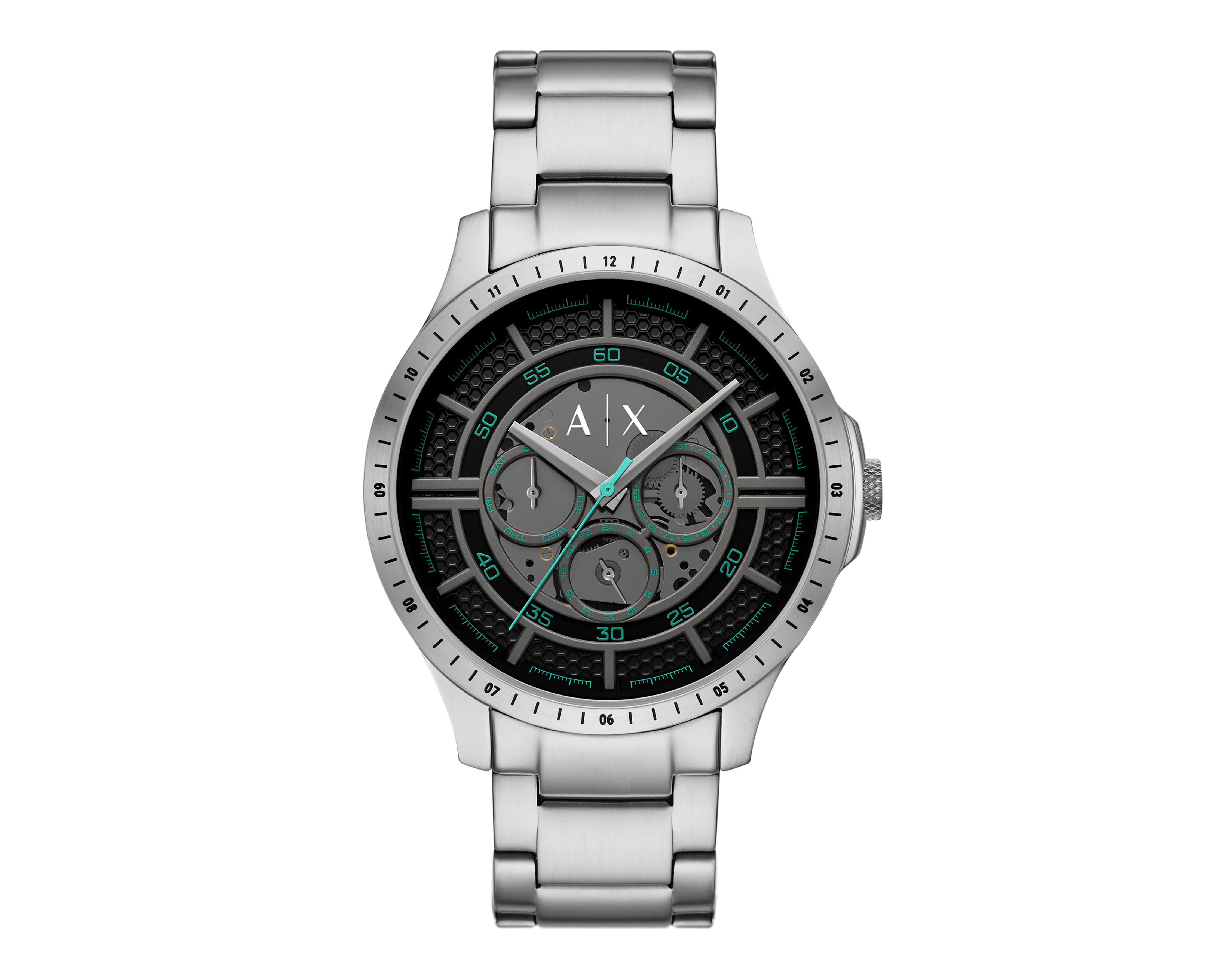 Foto 2 pulgar | Foto 1 | Reloj para Hombre Armani Exchange Plateado AX2459