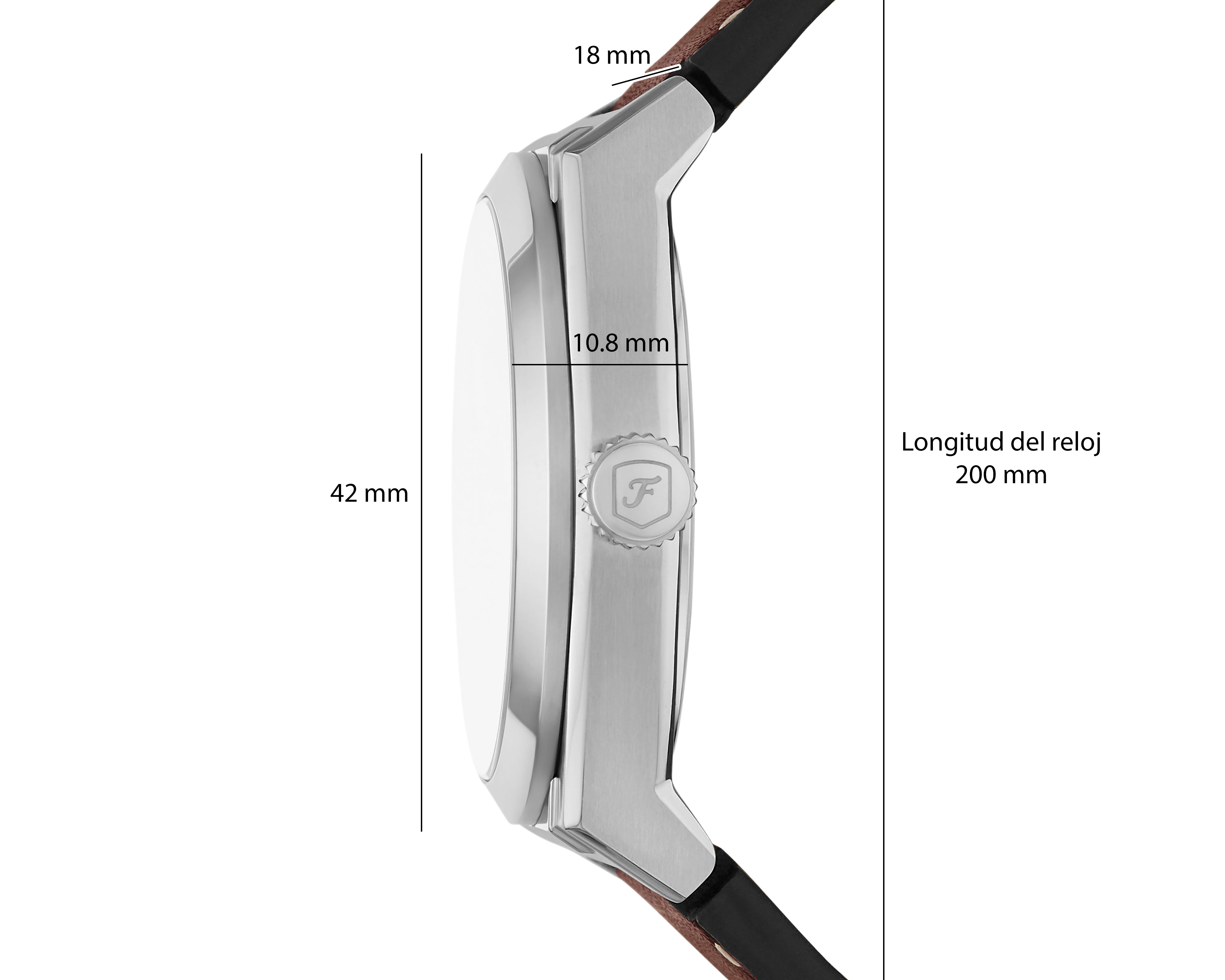 Foto 9 | Foto 9 | Reloj para Hombre Fossil FS6080SET con 1 Accesorio