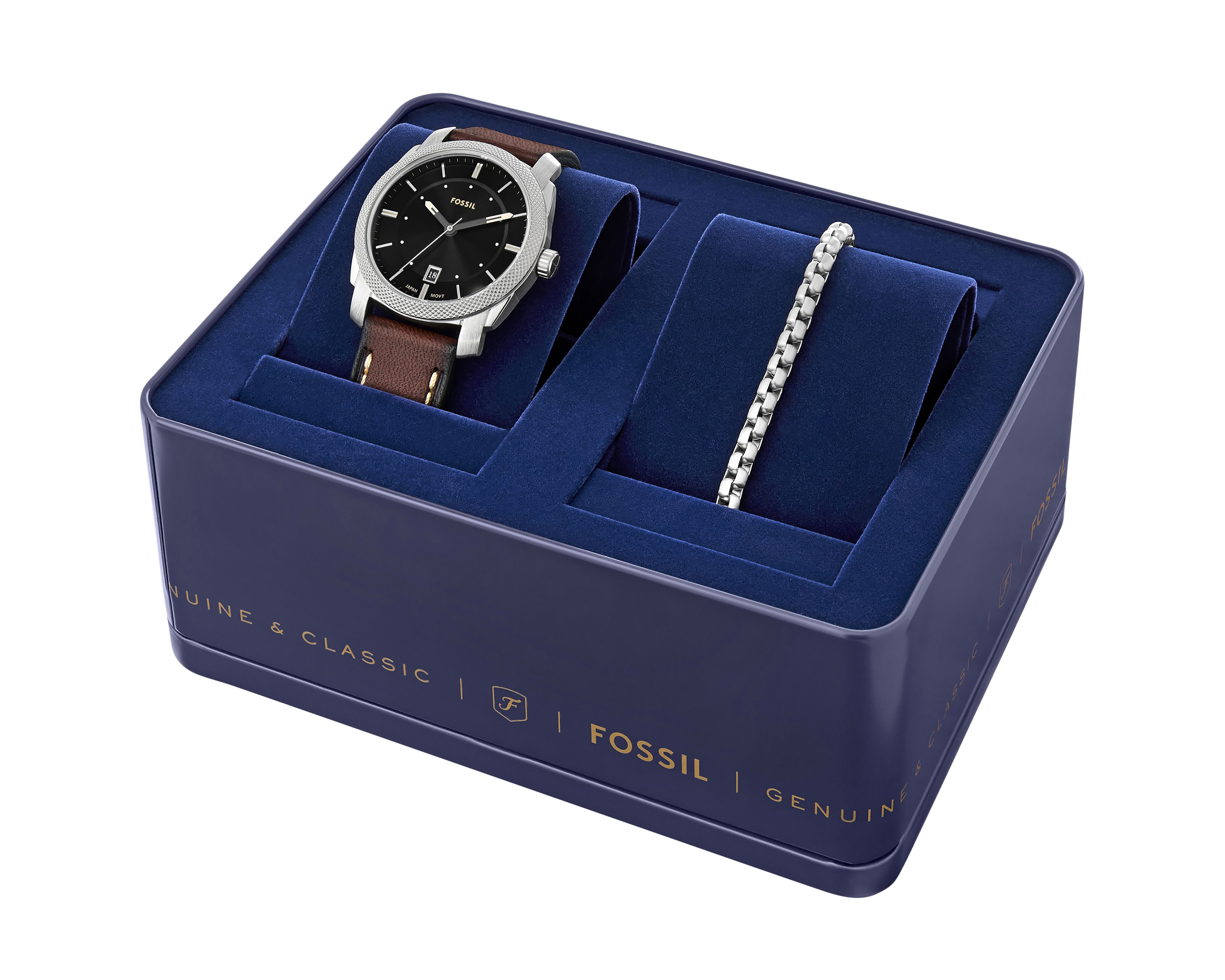 Foto 7 | Foto 7 | Reloj para Hombre Fossil FS6081SET con Accesorio