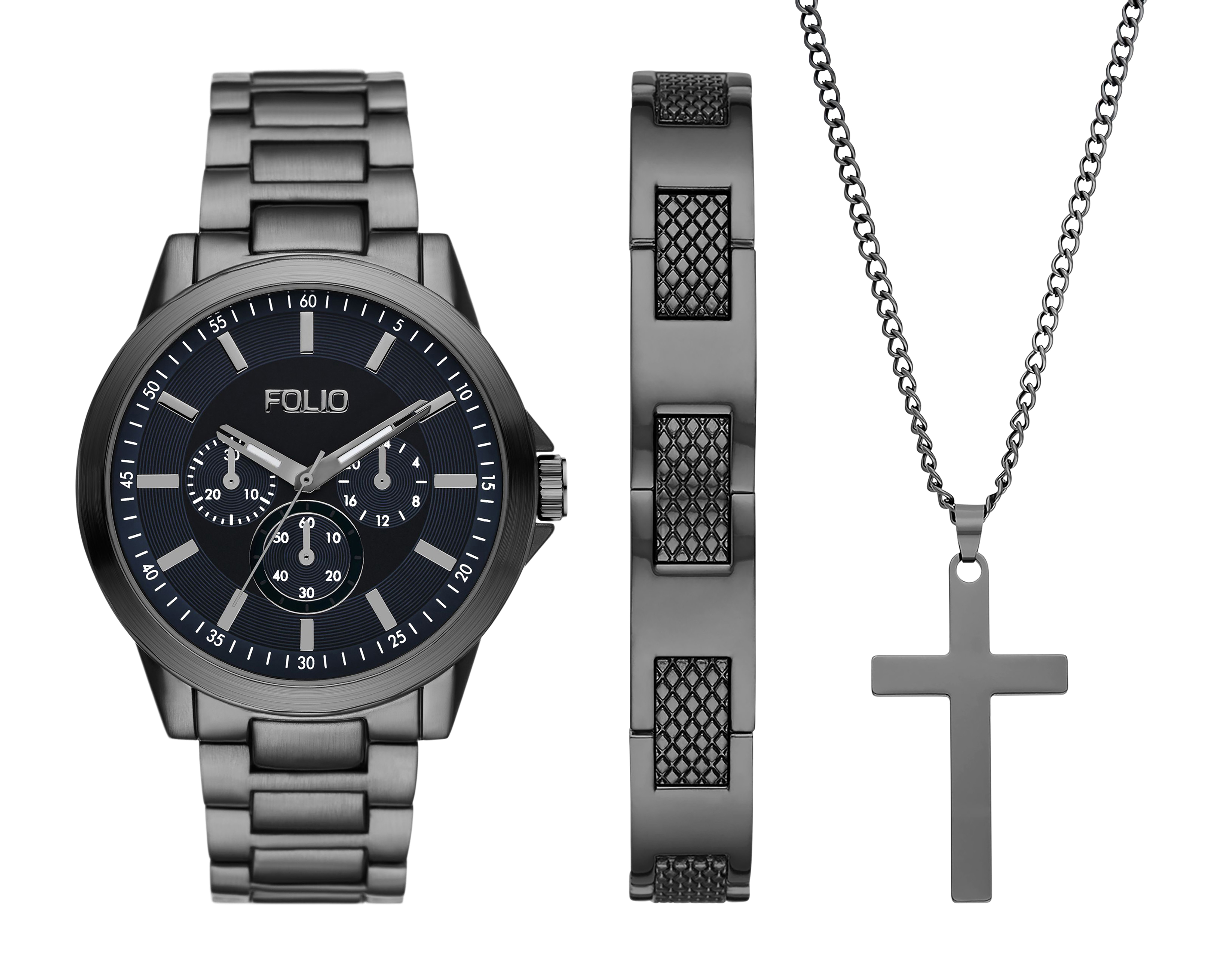 Reloj para Hombre Folio FMDFL6059 con 2 Accesorios
