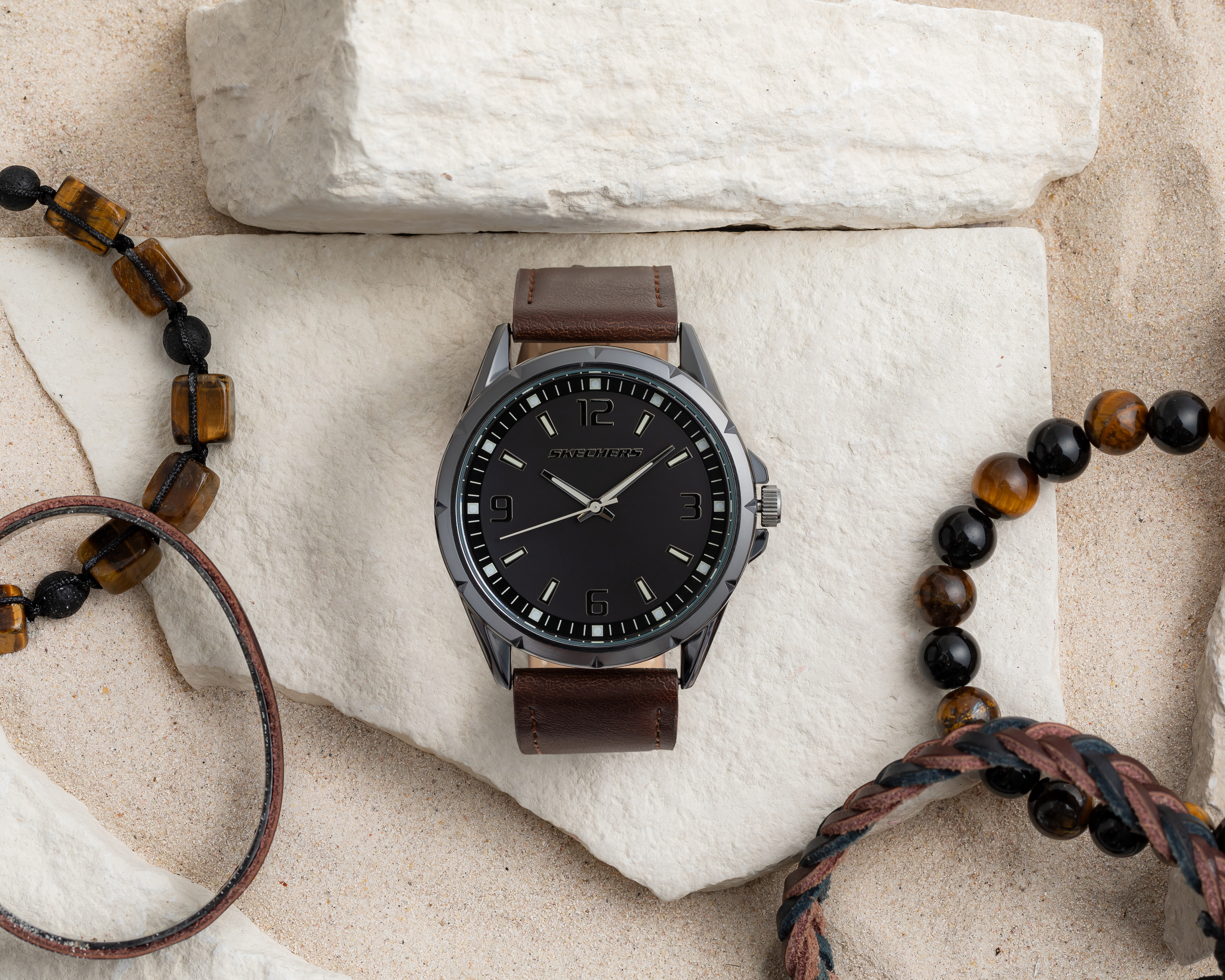 Foto 7 | Foto 7 | Reloj para Hombre Skechers SR9119 con 4 Accesorios