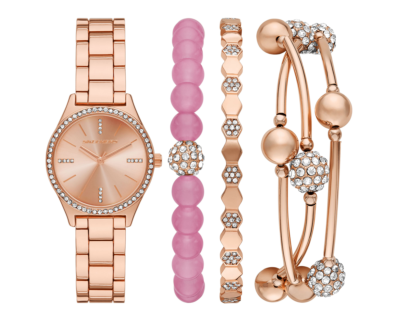 Reloj para Mujer Skechers SR9107 con 3 Accesorios