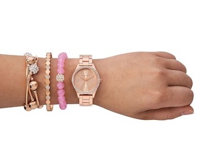 Foto 6 | Foto 6 | Reloj para Mujer Skechers SR9107 con 3 Accesorios