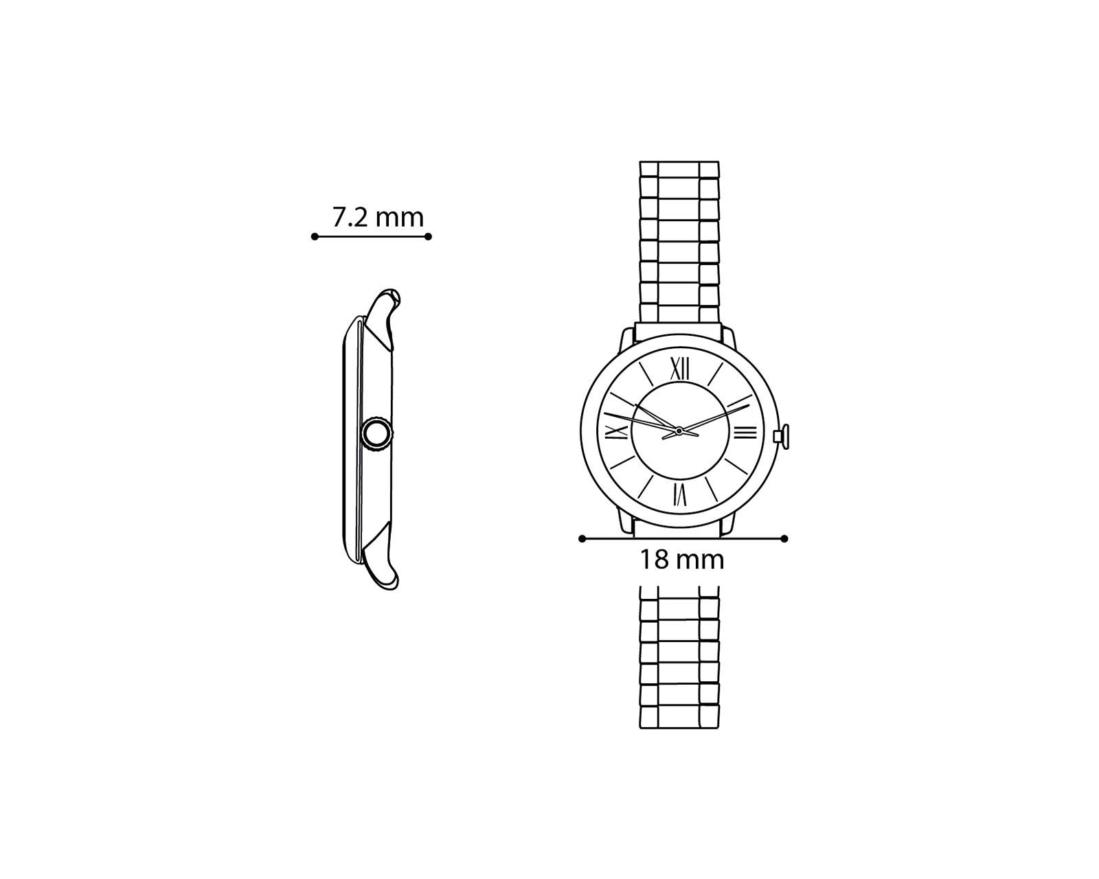 Foto 7 pulgar | Foto 6 | Reloj para Mujer Vizanti Plateado RVPA3495