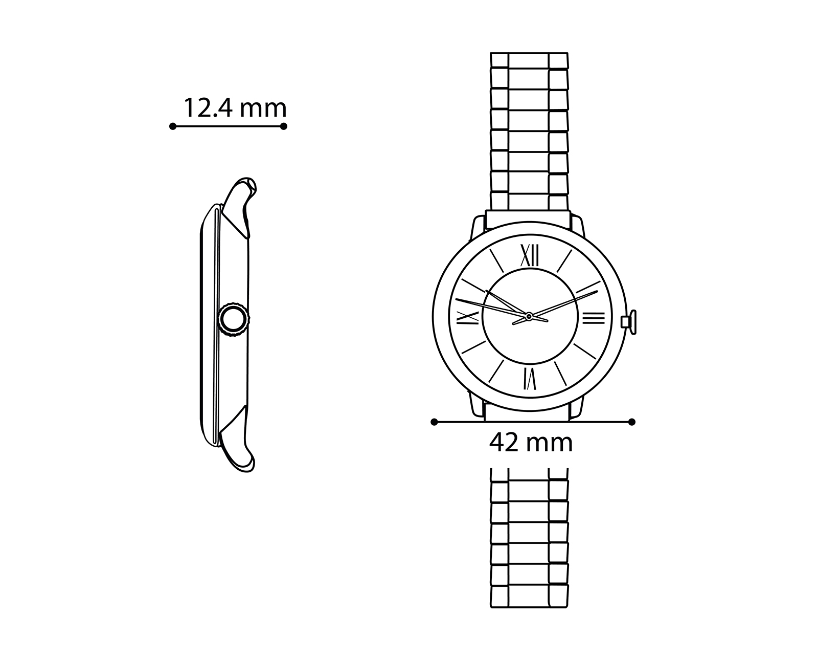 Foto 6 pulgar | Foto 5 | Reloj para Hombre Bulova Plateado 96B451