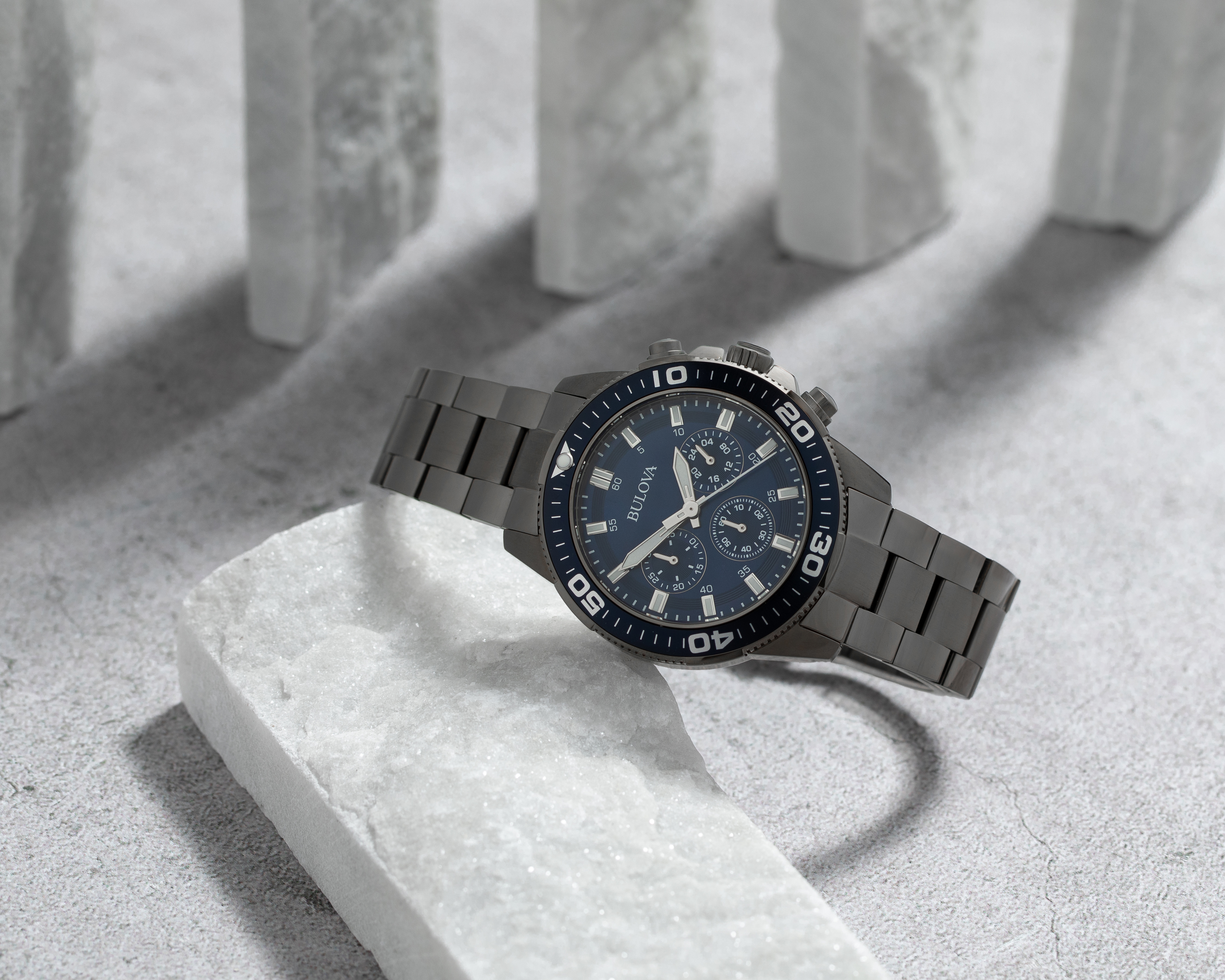 Foto 4 | Foto 4 | Reloj para Hombre Bulova Gris 98A314