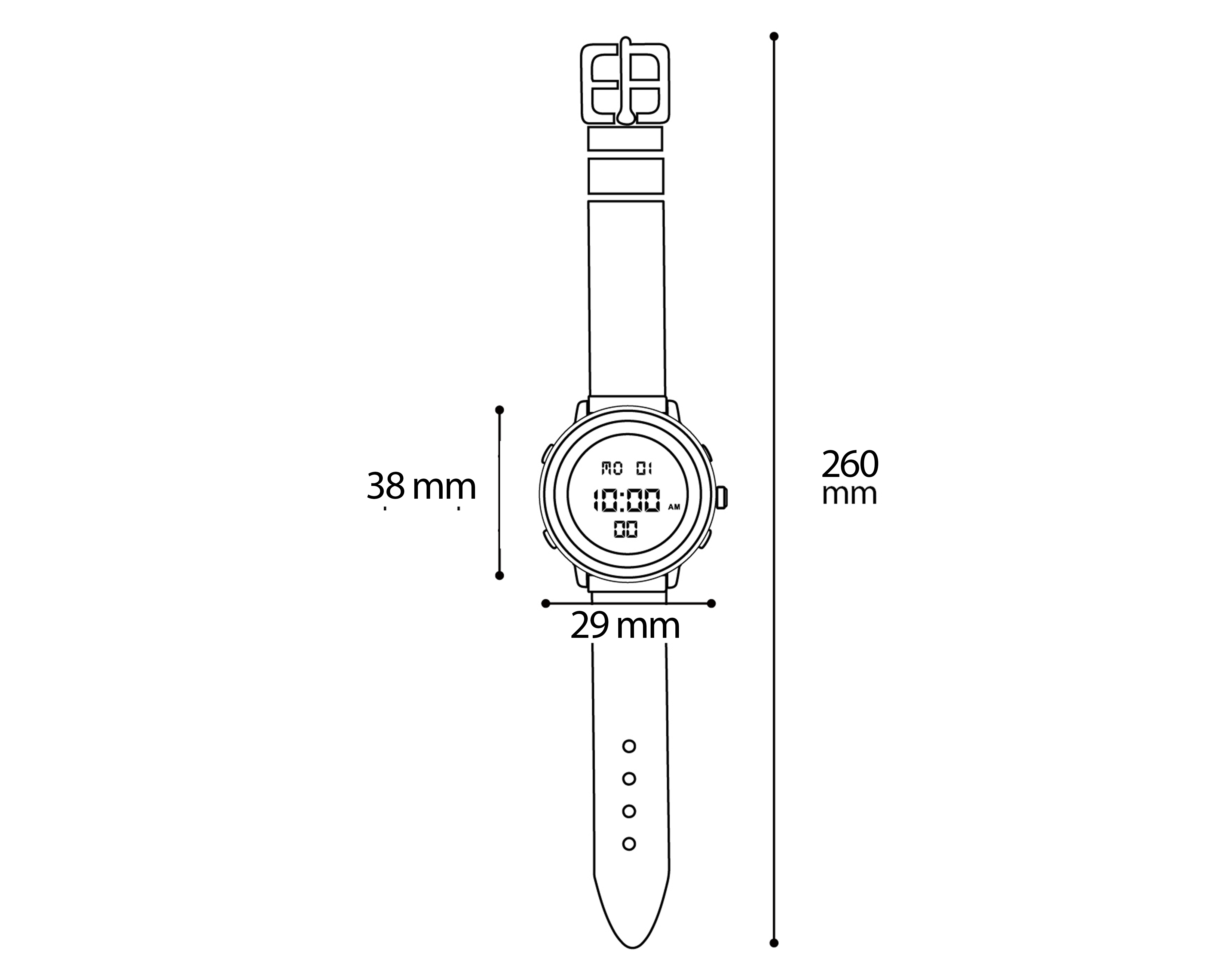 Foto 7 pulgar | Foto 6 | Reloj Casio Unisex AQ-230A-3AMQY Plateado