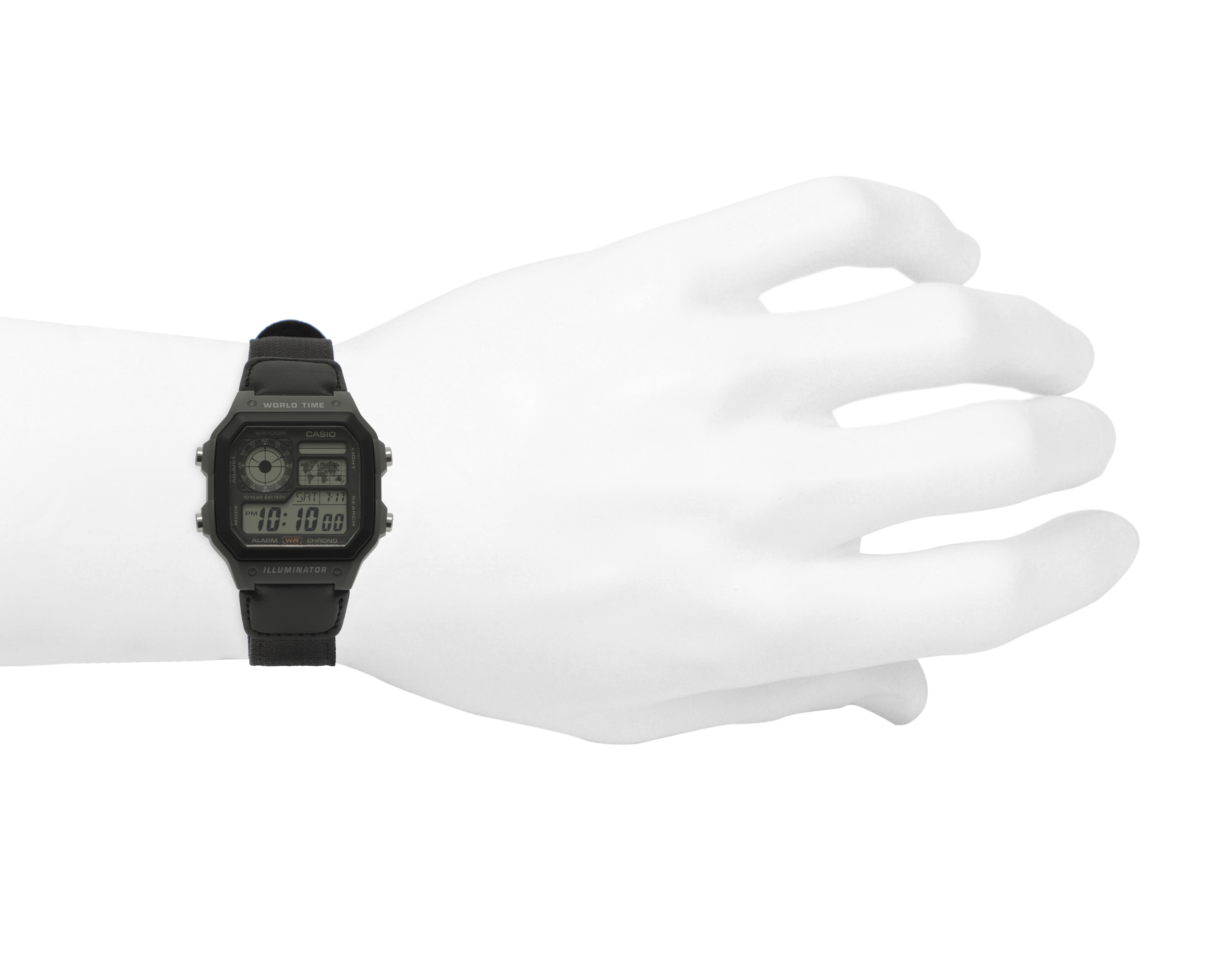 Foto 5 pulgar | Foto 4 | Reloj Casio para Hombre AE-1200WHUB-8AVCF Negro