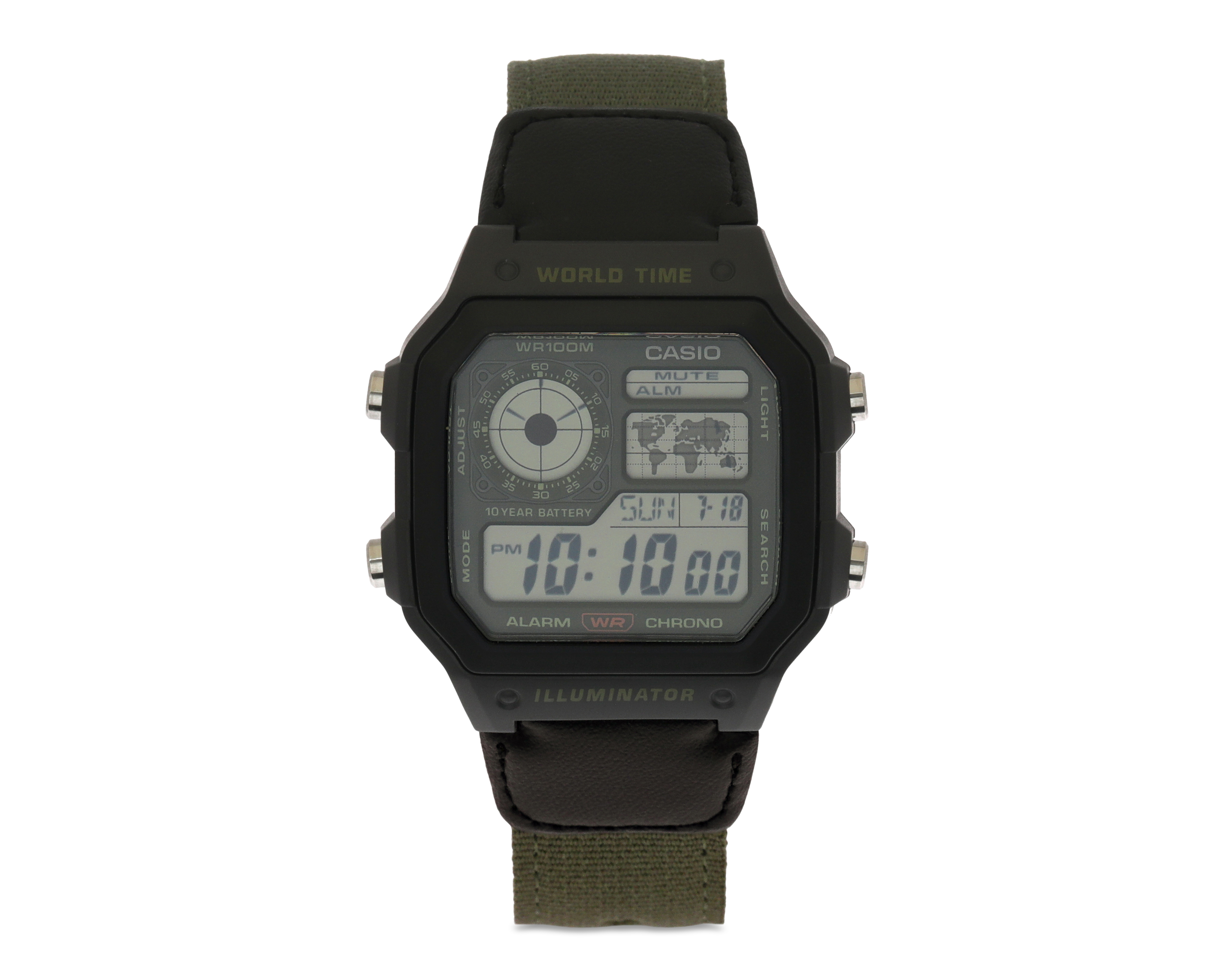 Foto 2 pulgar | Foto 1 | Reloj Casio para Hombre AE-1200WHUB-3AVCF Verde