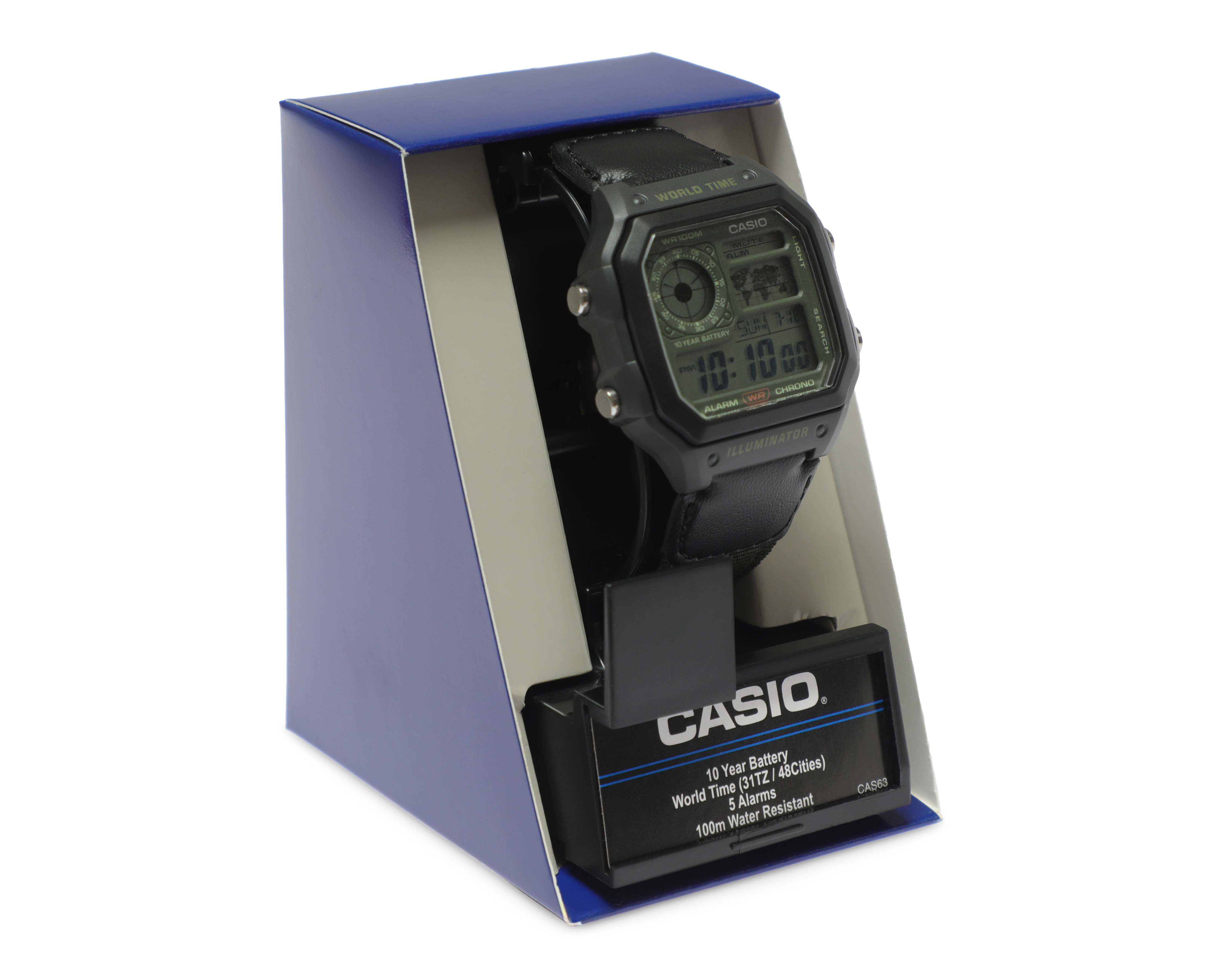 Foto 6 pulgar | Foto 5 | Reloj Casio para Hombre AE-1200WHUB-3AVCF Verde