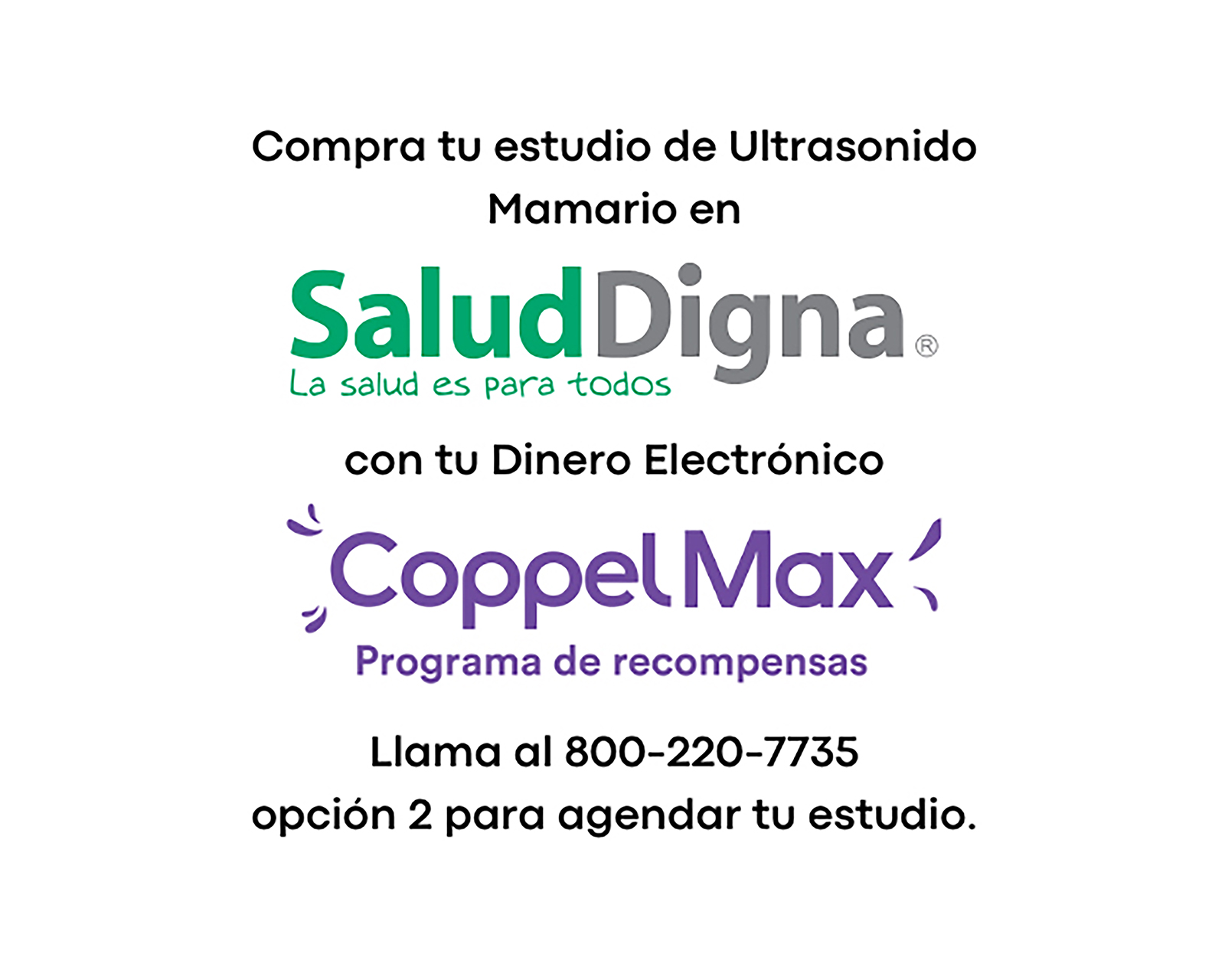 Foto 2 pulgar | Foto 1 | Paquete de Estudios Salud Digna Ultrasonido Mamario