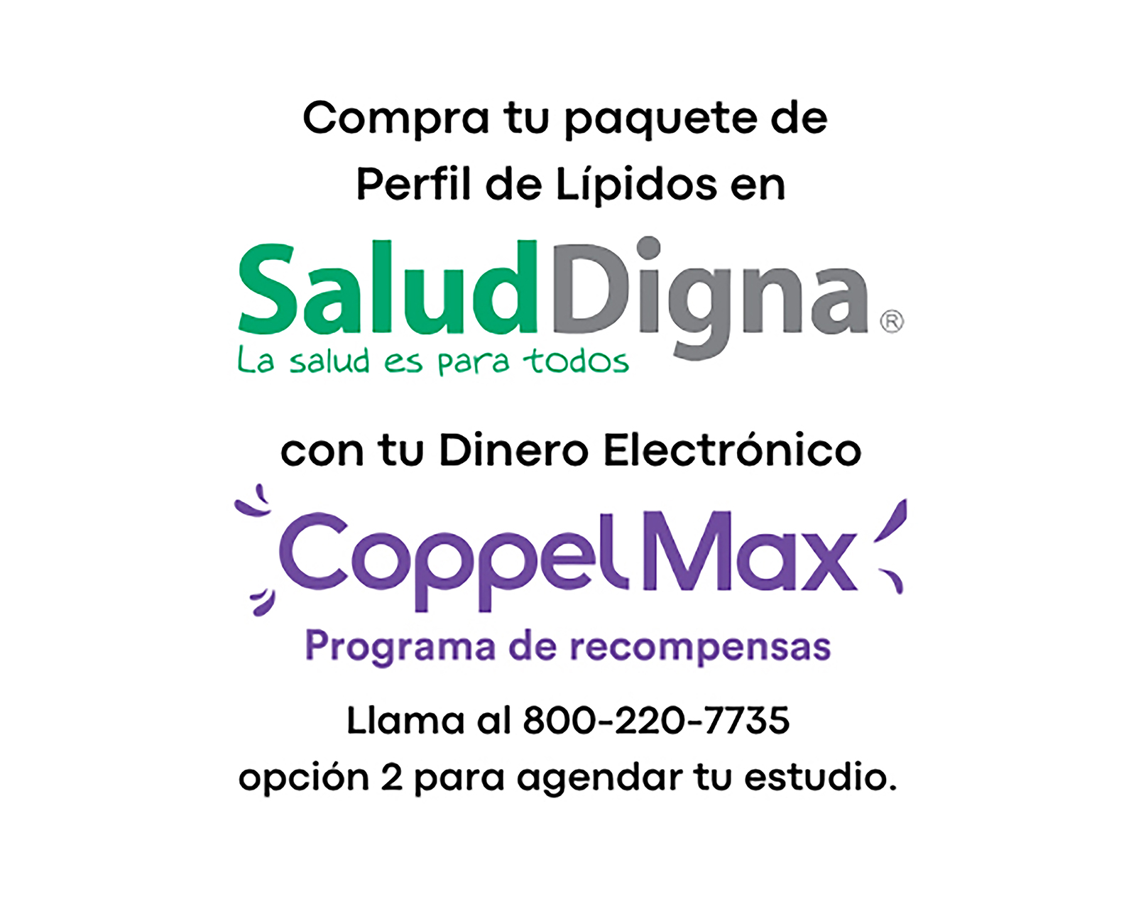 Foto 2 pulgar | Foto 1 | Paquete de Estudio Salud Digna Perfil de Lípidos