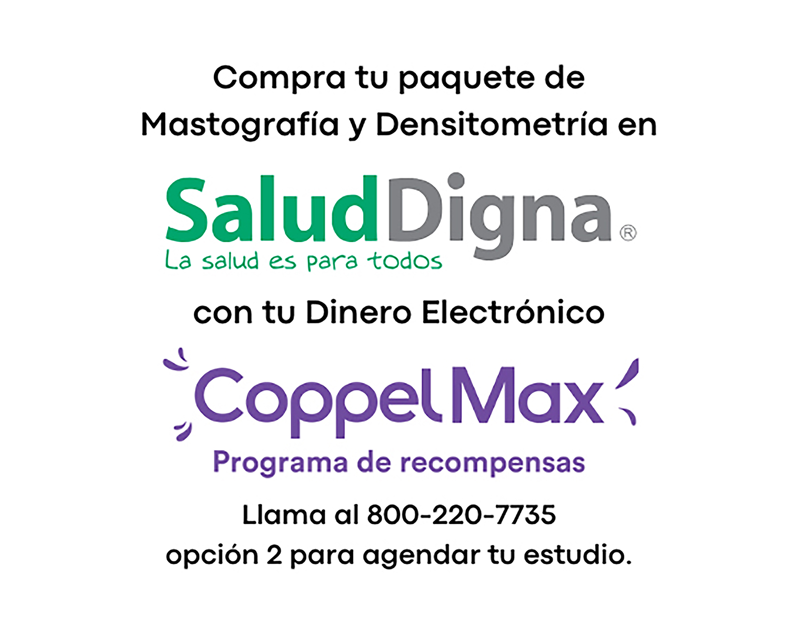 Foto 1 | Foto 1 | Paquete de Estudio Salud Digna Mastografía y Densitometría