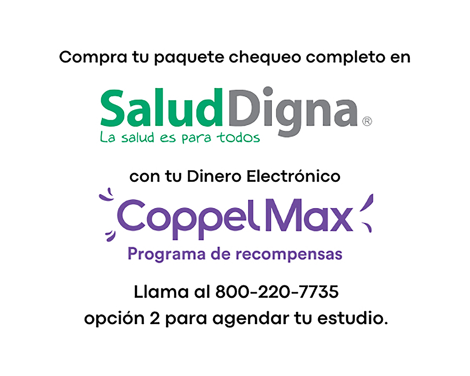 Foto 2 pulgar | Foto 1 | Paquete de Estudio Salud Digna Chequeo Completo