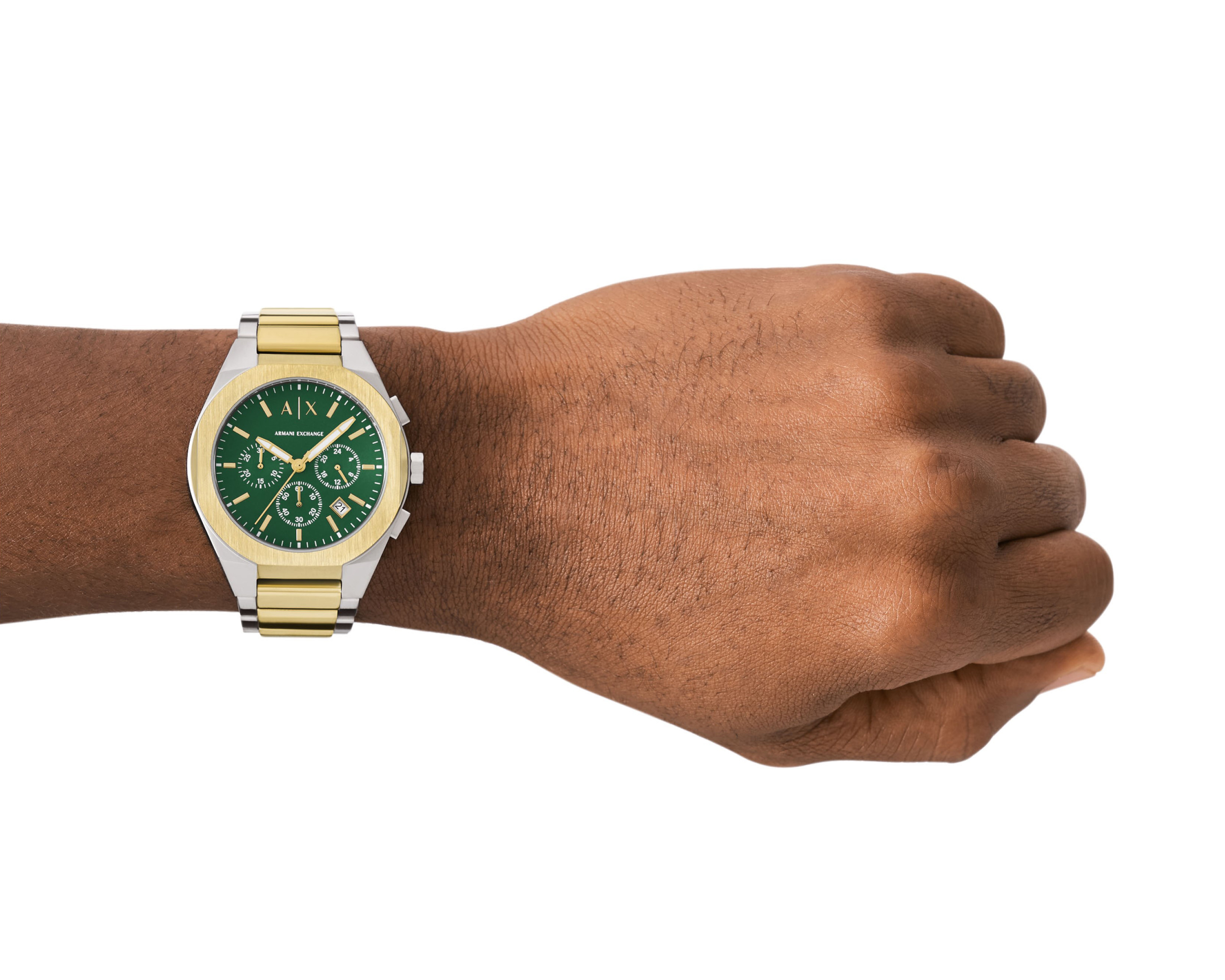Foto 5 | Foto 5 | Reloj para Hombre Armani Exchange Dorado y Plateado AX4184