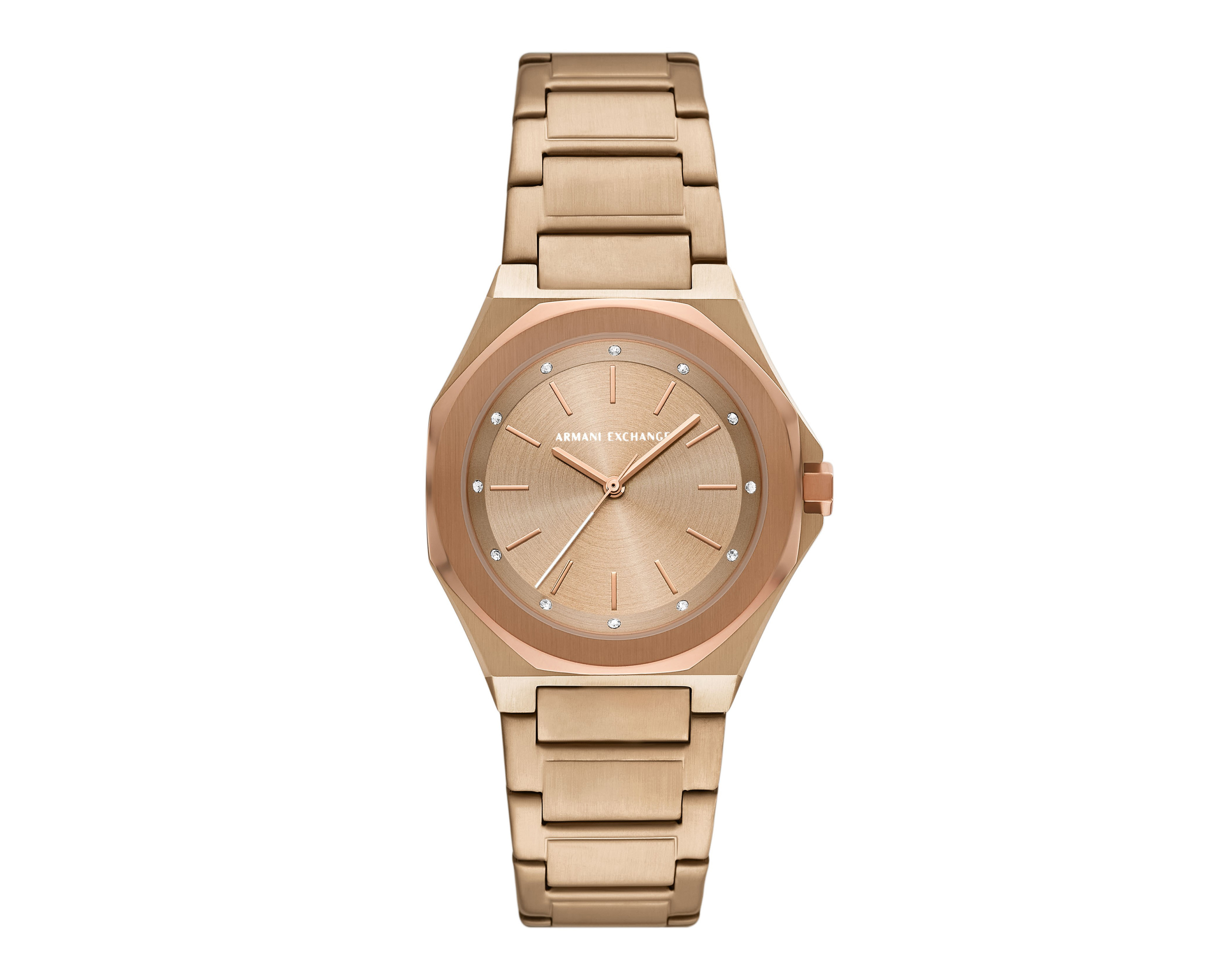 Foto 1 | Foto 1 | Reloj para Mujer Armani Exchange Dorado AX4616