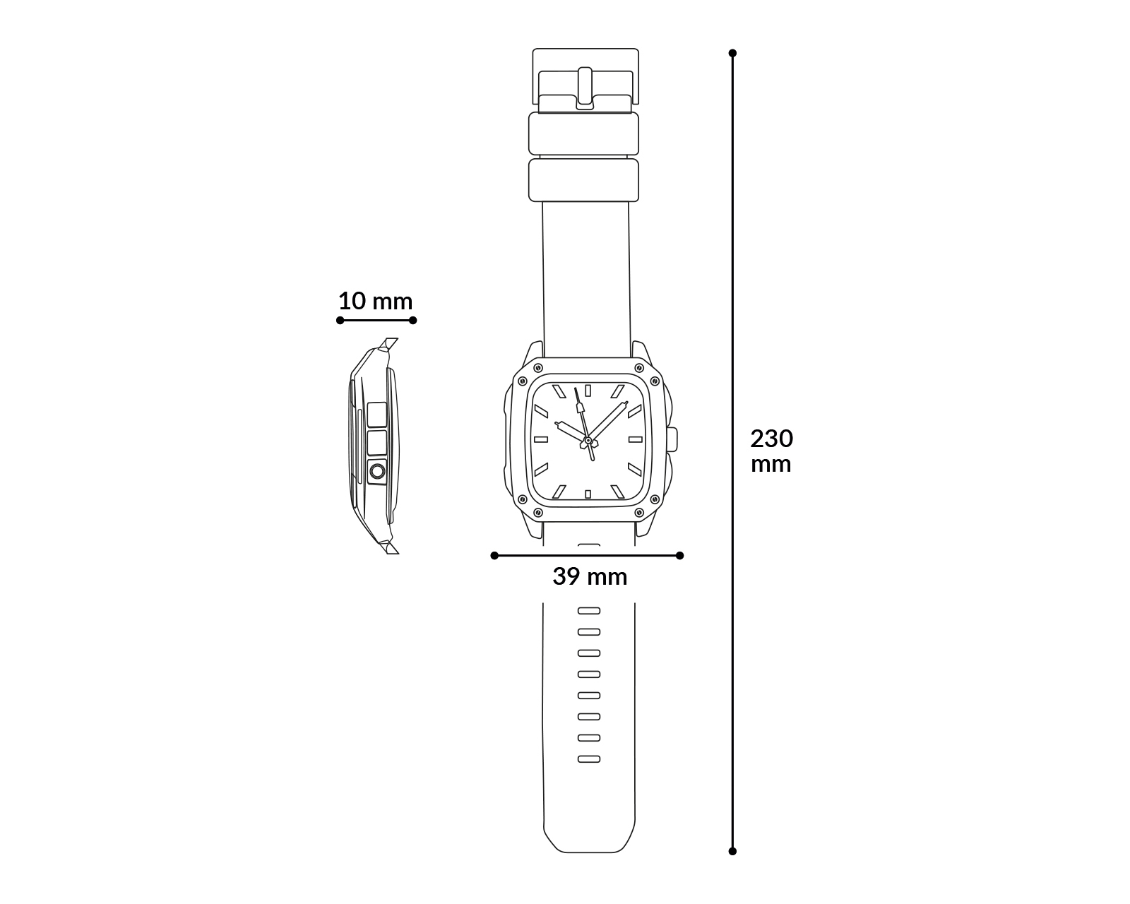 Foto 7 | Foto 7 | Reloj Refill para Mujer RFL-FM05-24 Negro