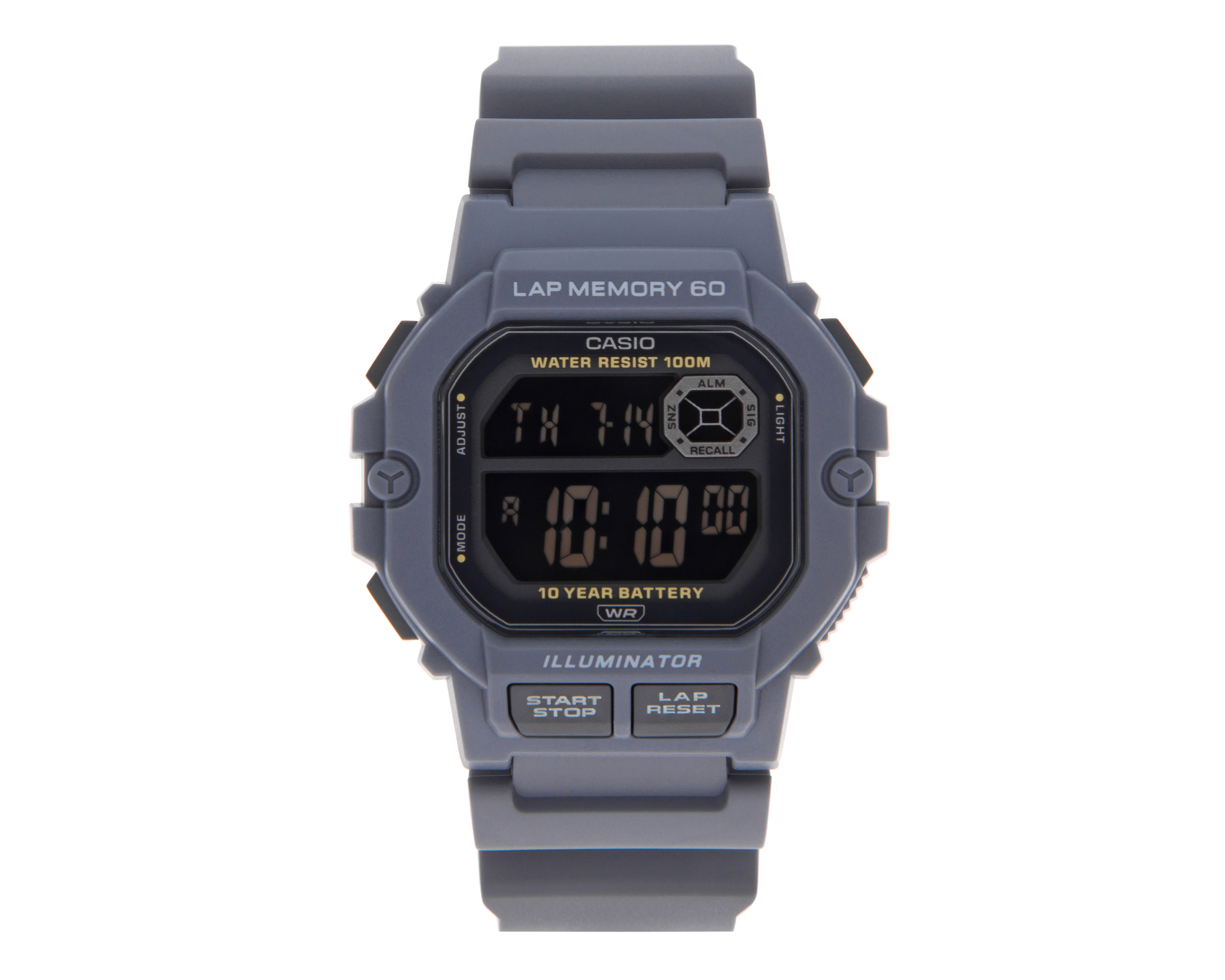 Foto 1 | Foto 1 | Reloj Casio para Hombre WS-1400H-8BVCF Gris