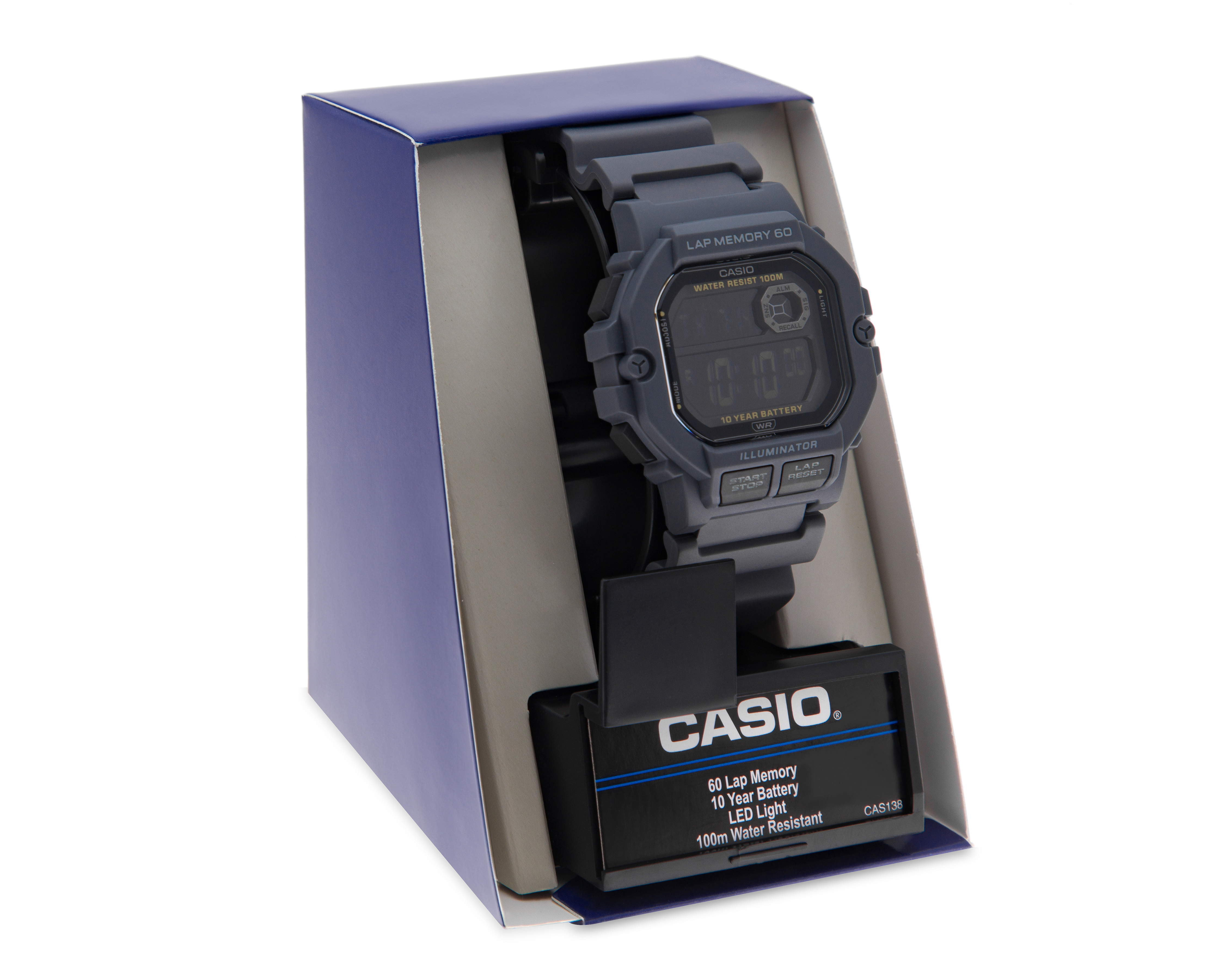 Foto 5 | Foto 5 | Reloj Casio para Hombre WS-1400H-8BVCF Gris