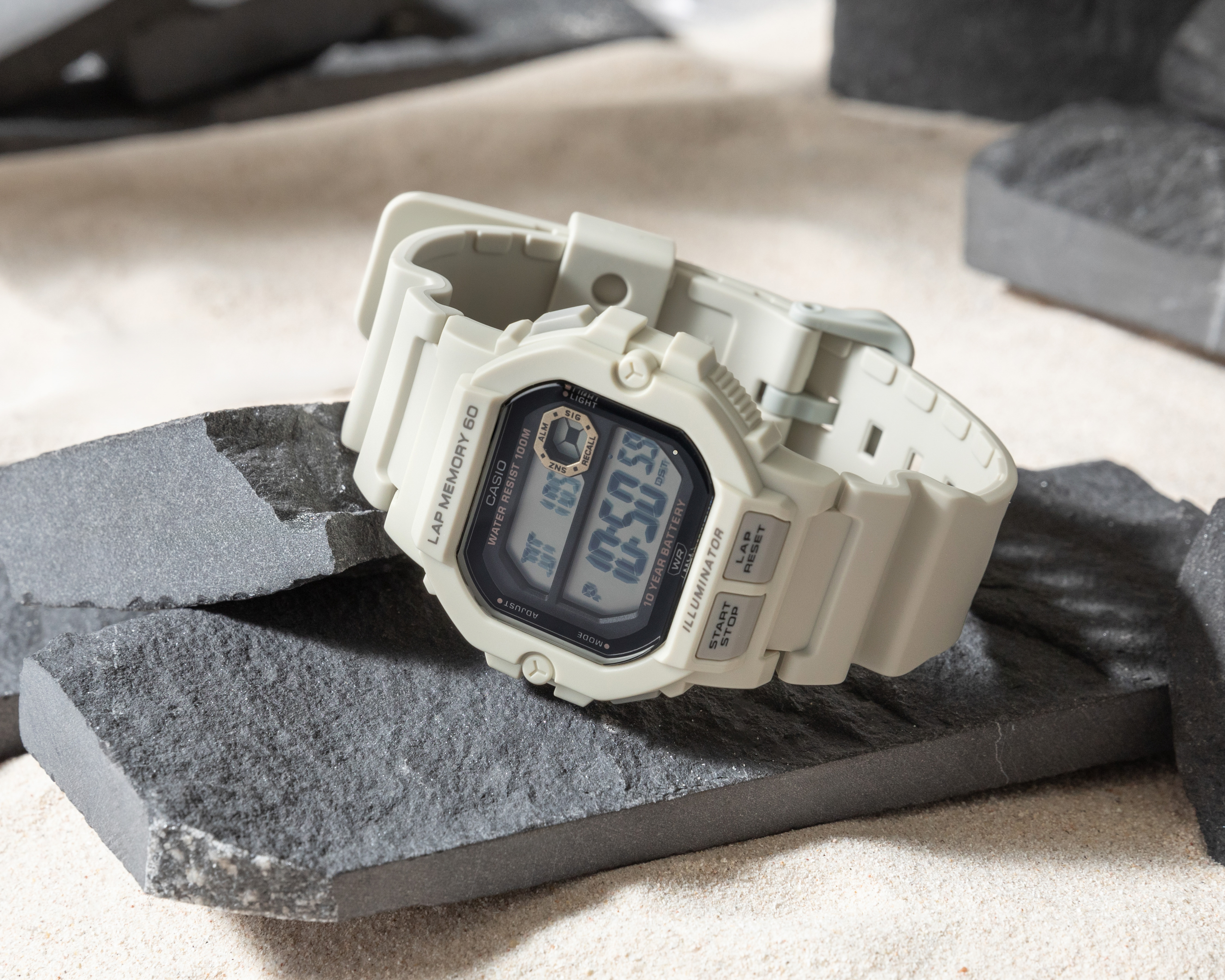 Foto 6 | Foto 6 | Reloj Casio para Hombre WS-1400H-8AVCF Blanco