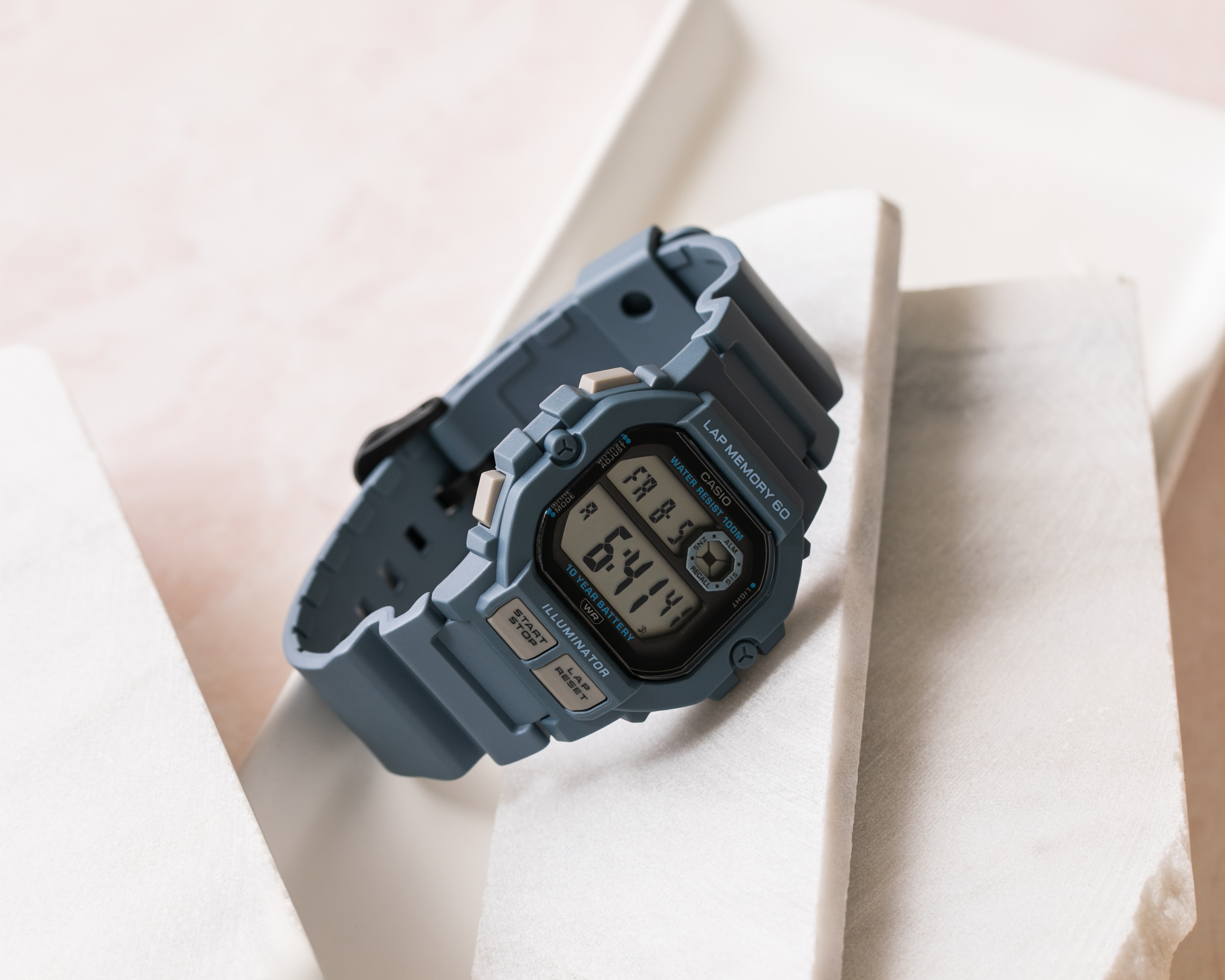 Foto 6 | Foto 6 | Reloj Casio para Hombre WS-1400H-2AVCF Azul