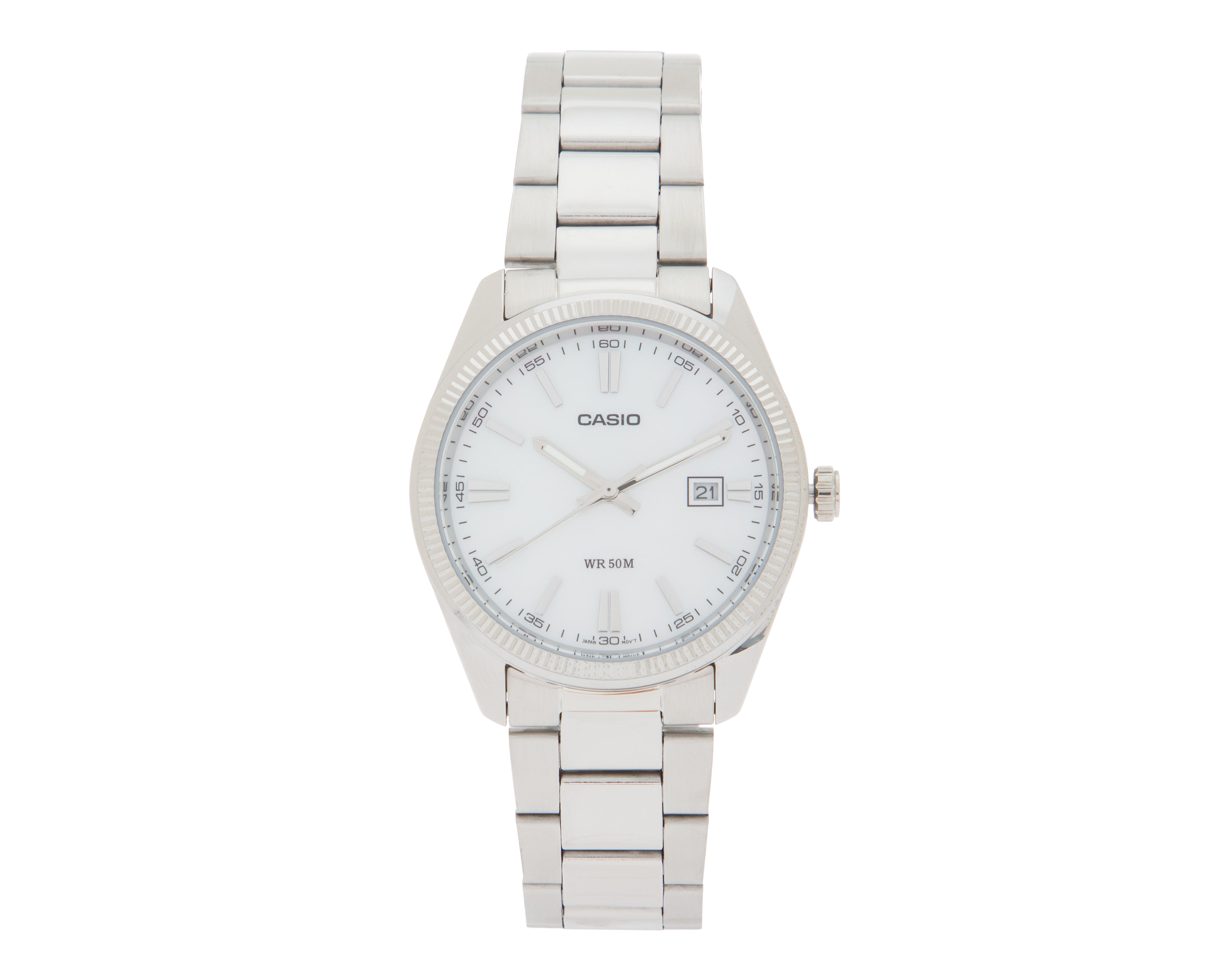 Foto 2 pulgar | Foto 1 | Reloj Casio para Hombre MTP-1302PSC-7AVVT Plata