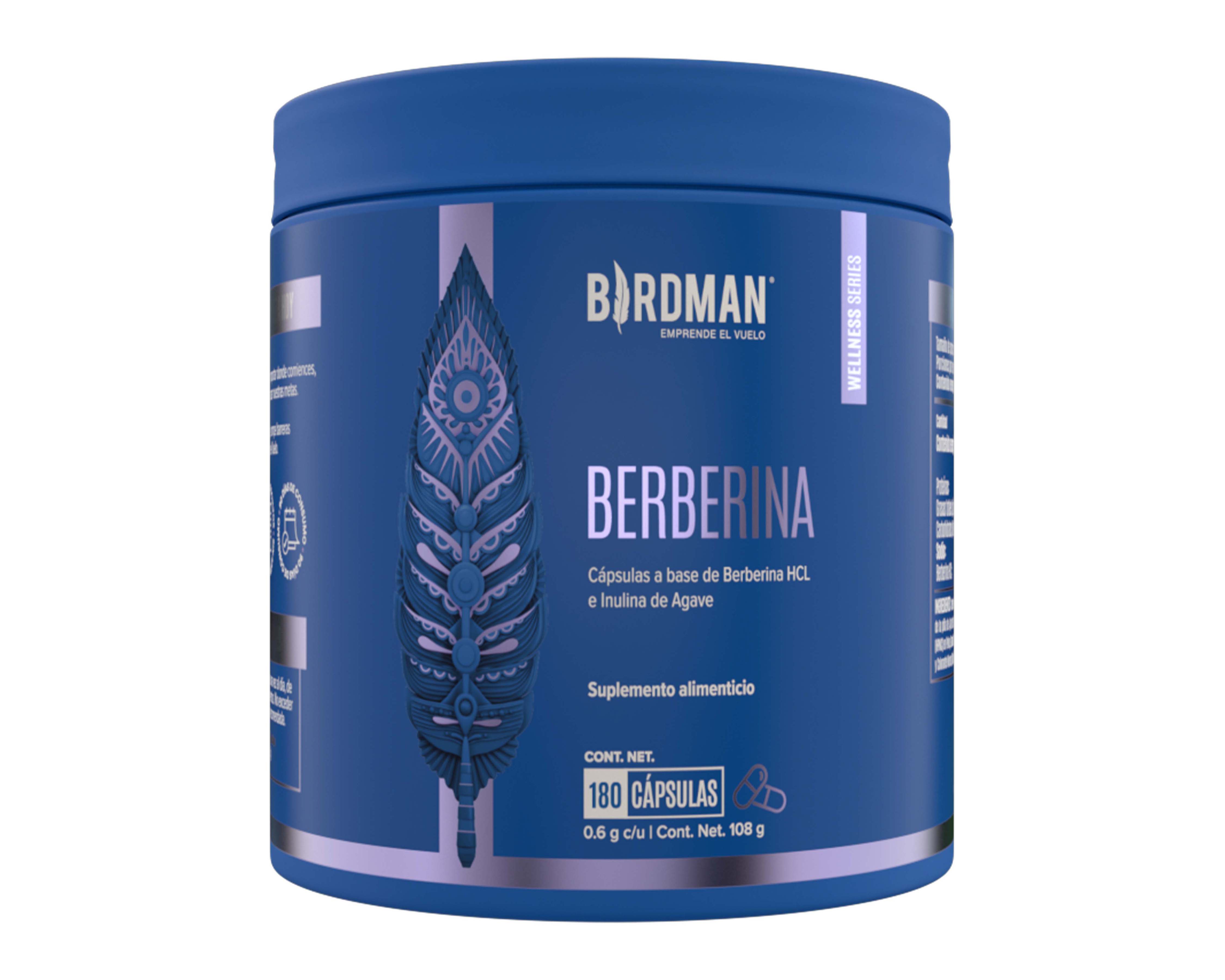 Foto 1 | Foto 1 | Suplemento Alimenticio Birdman Berberina HCL 180 Cápsulas