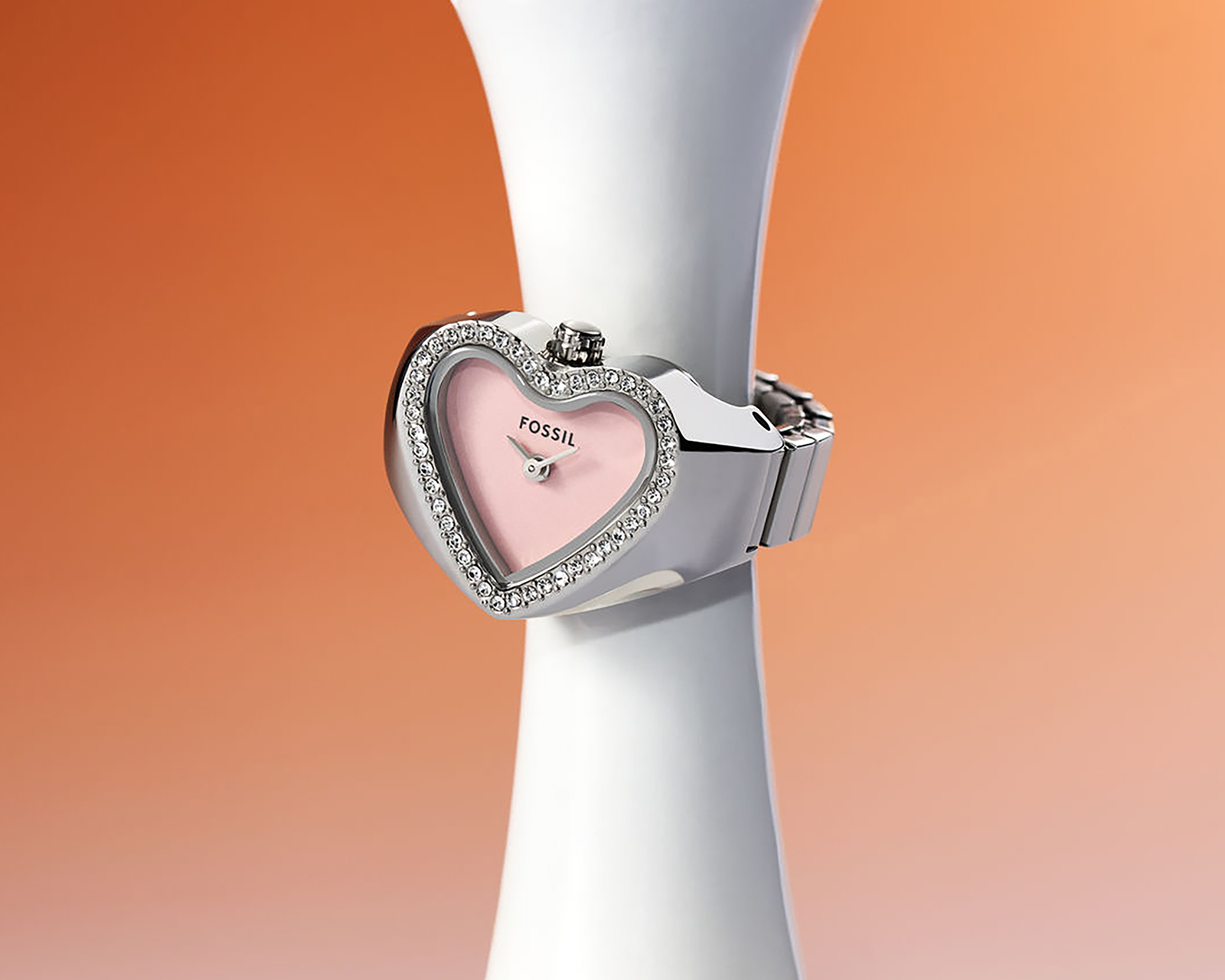 Foto 7 | Foto 7 | Reloj de Anillo Fossil para Mujer ES5408 Plateado