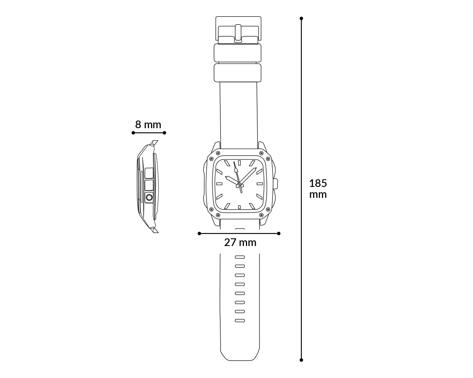 Foto 7 | Foto 7 | Reloj Fossil para Mujer ES5406 Rosa