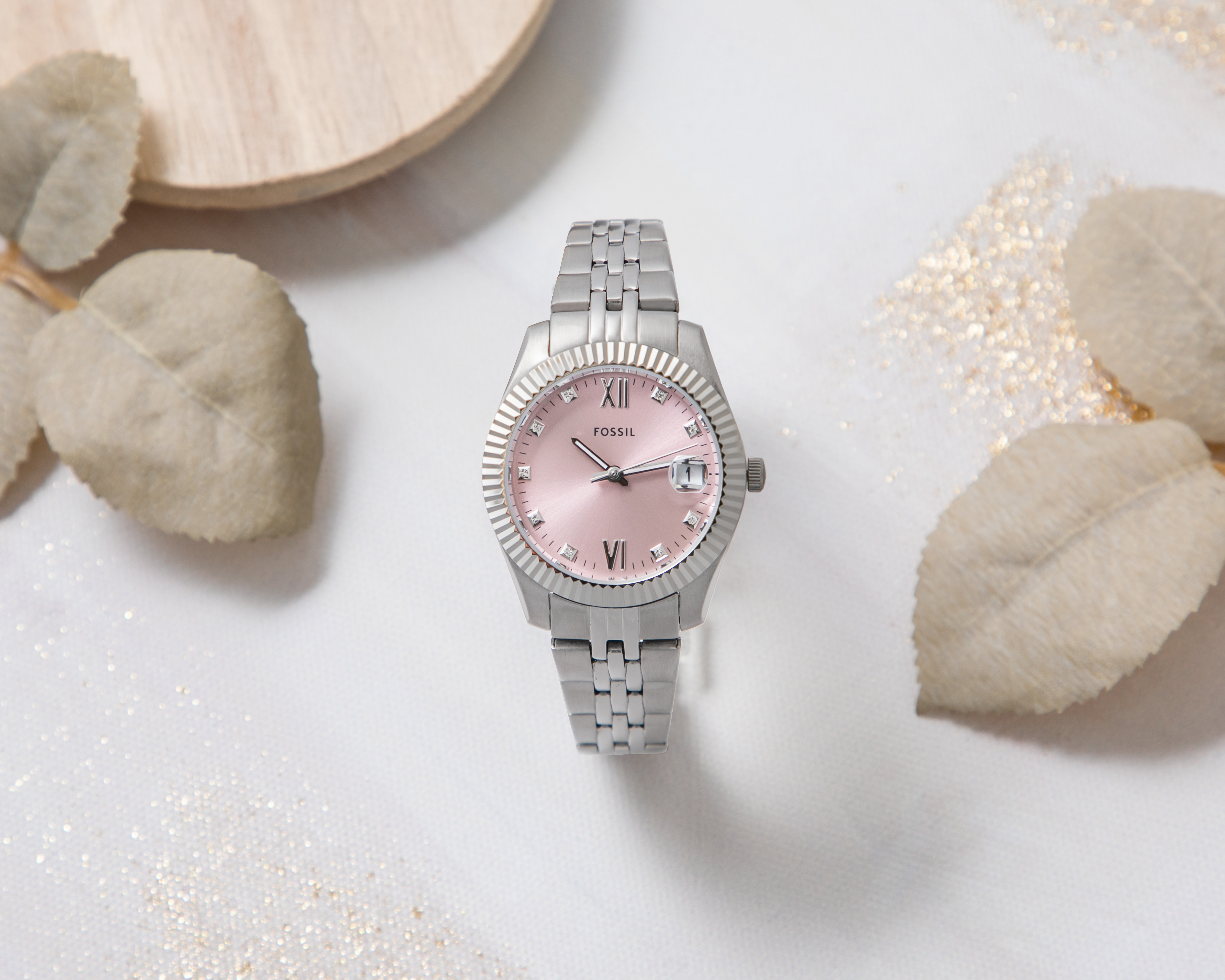 Foto 7 pulgar | Foto 6 | Reloj Fossil para Mujer ES5403 Plateado