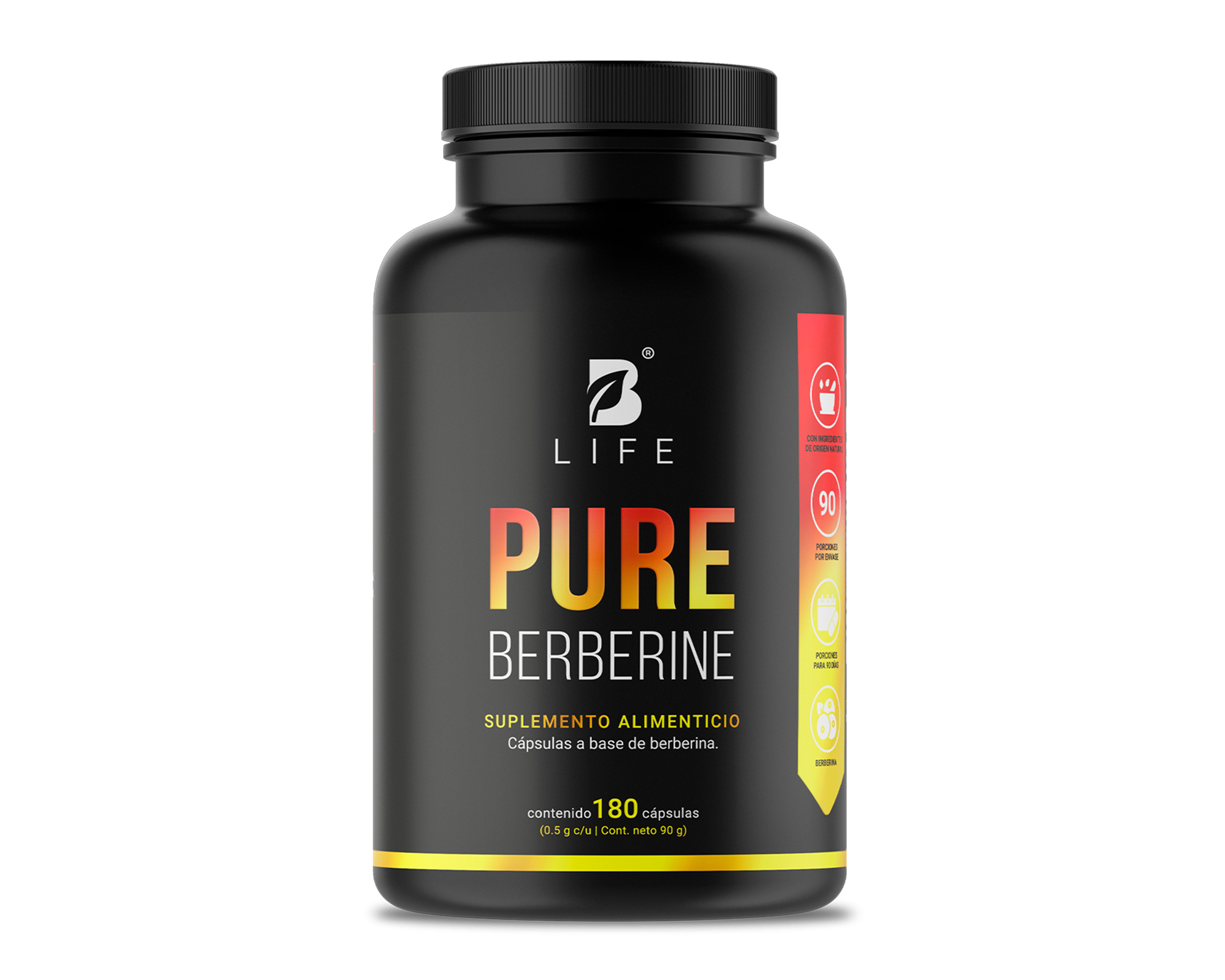 Foto 1 | Foto 1 | Suplemento Alimenticio B Life Pure Berberine 180 Cápsulas