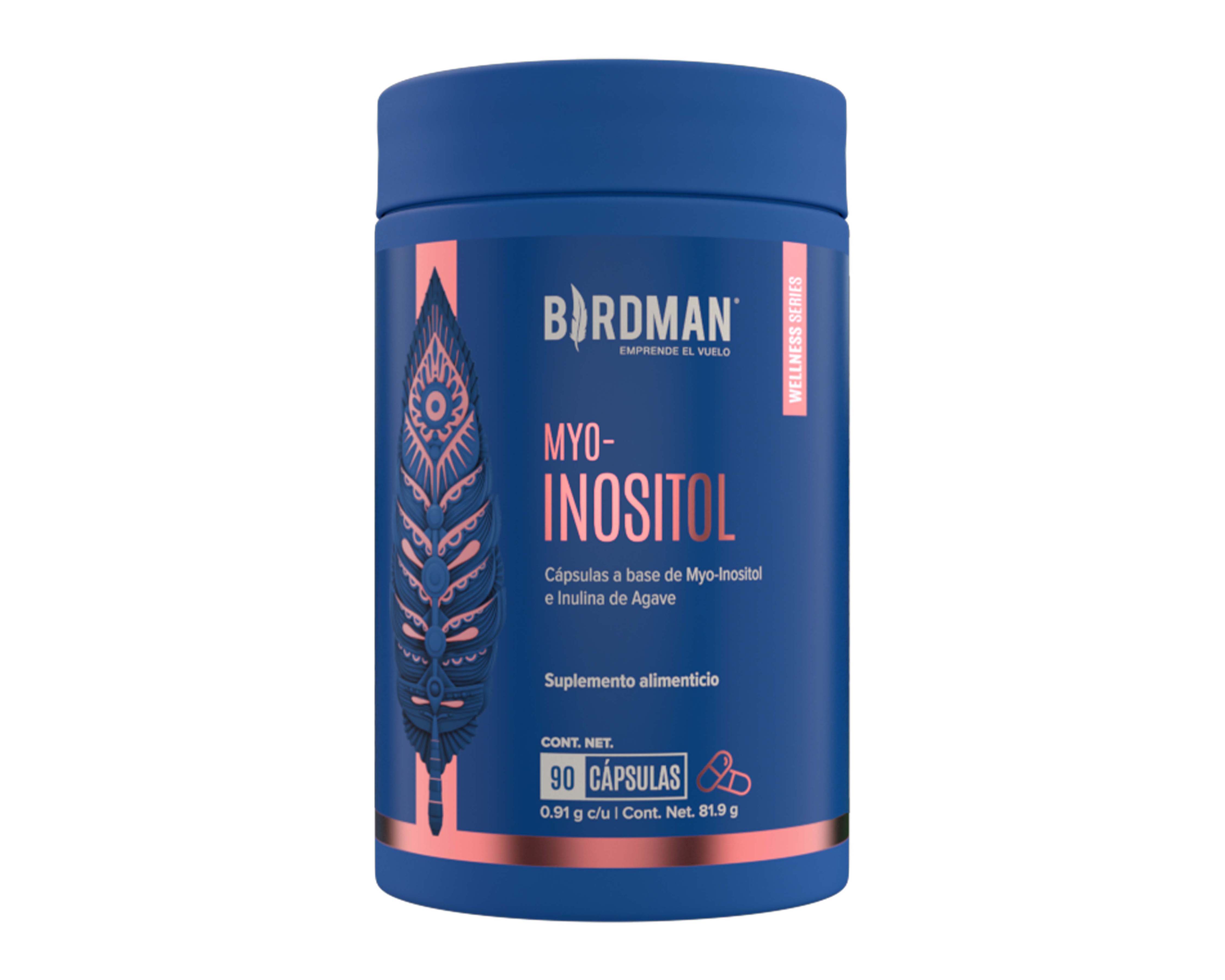 Foto 1 | Foto 1 | Suplemento Alimenticio Birdman Myo-Inositol 90 Cápsulas