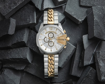 Foto 7 | Foto 6 | Reloj Diesel para Hombre DZ4672 Plateado-Dorado
