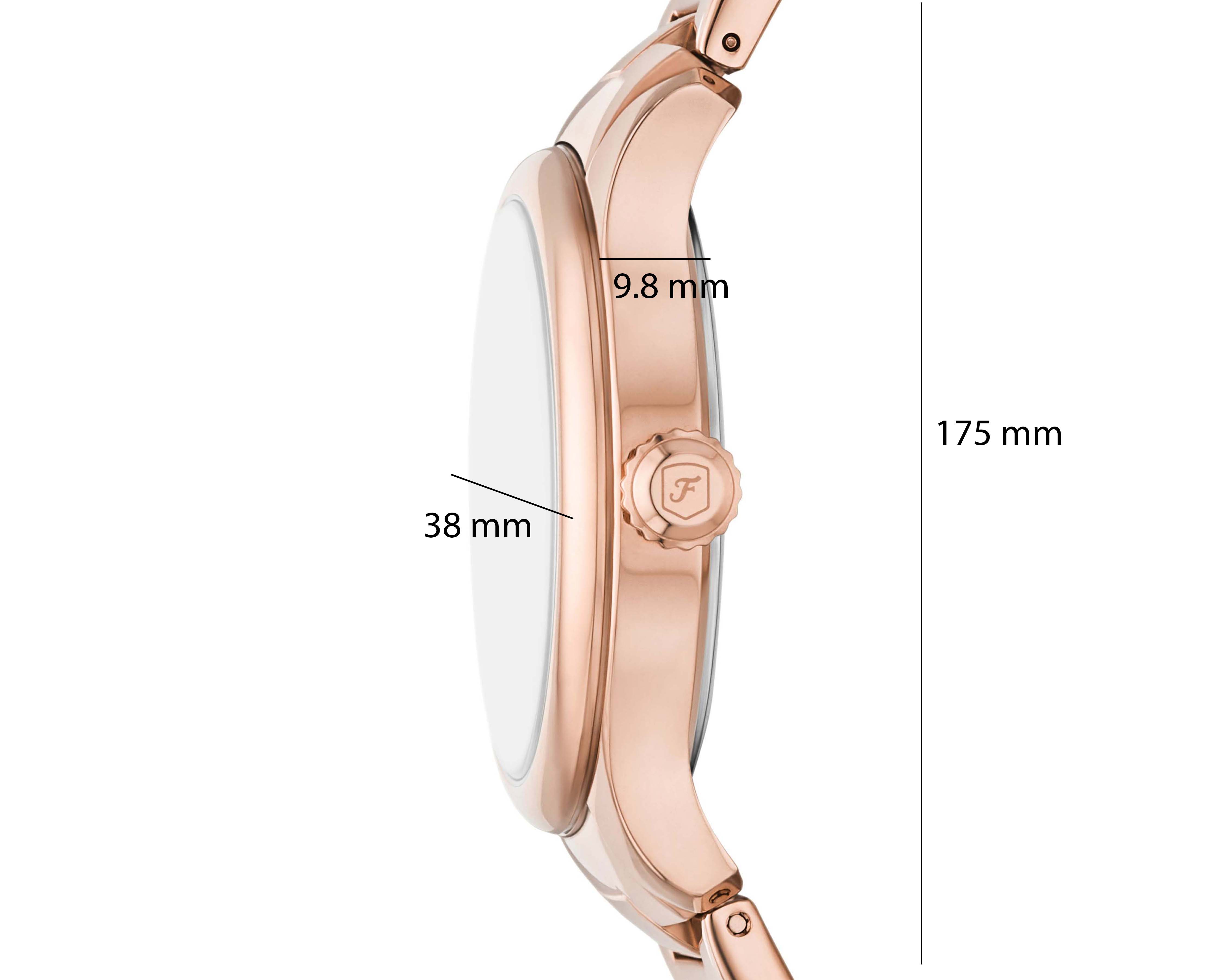 Foto 8 pulgar | Foto 7 | Reloj Fossil para Mujer ES5394 Oro rosa