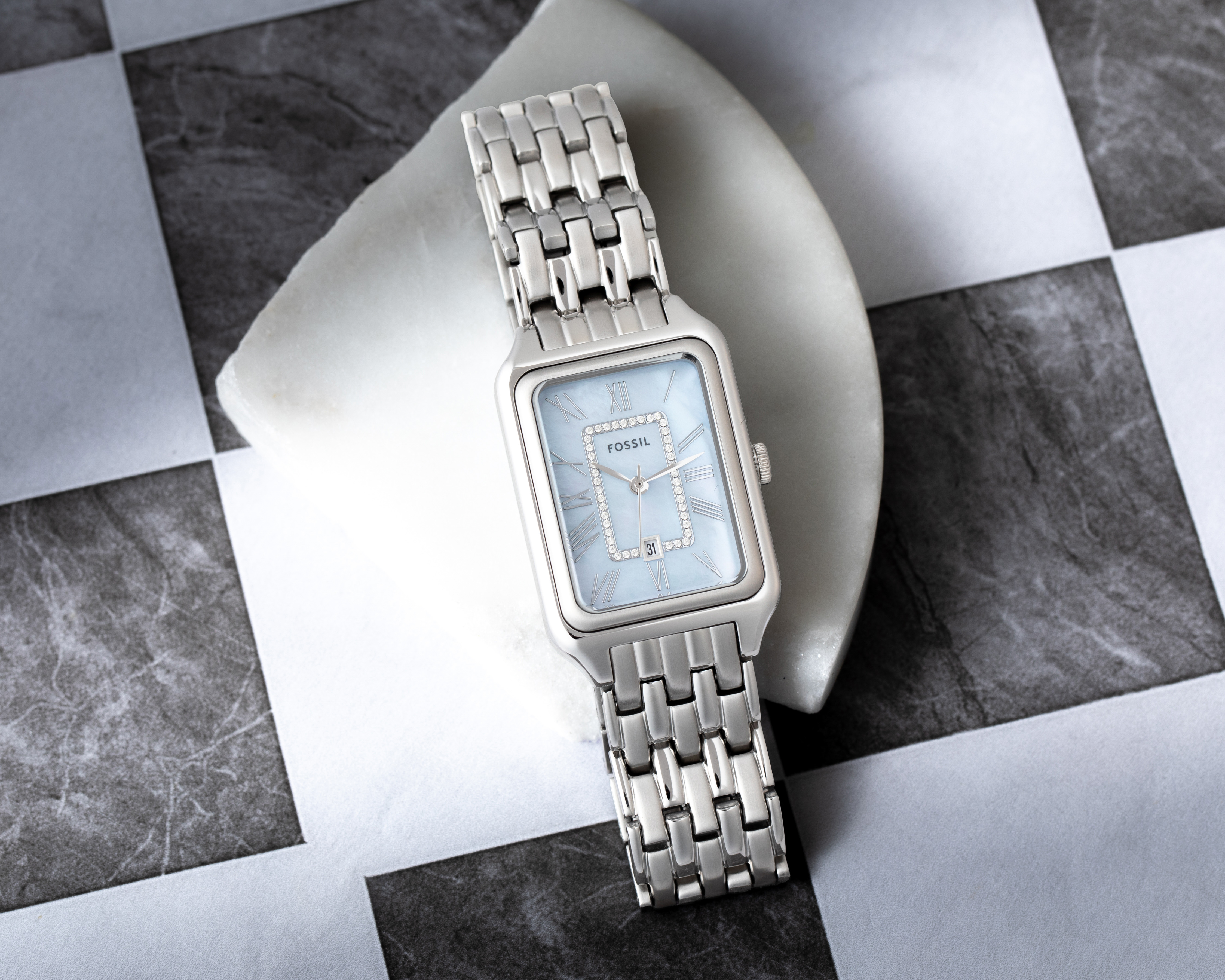 Foto 6 | Foto 6 | Reloj Fossil para Mujer ES5402 Plateado