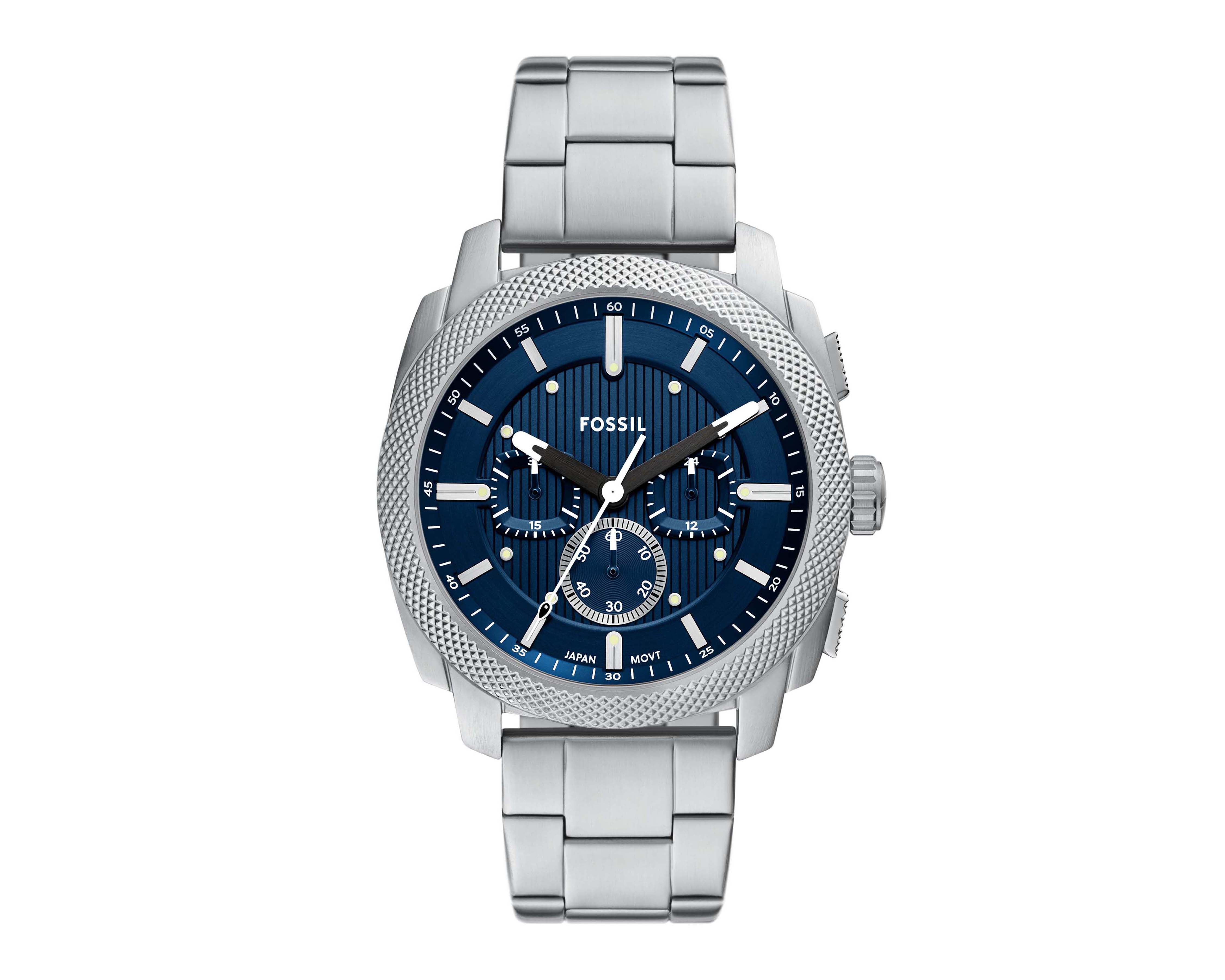Foto 1 | Foto 1 | Reloj Fossil para Hombre FS6096 Plateado