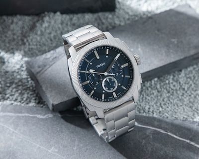 Foto 6 | Foto 6 | Reloj Fossil para Hombre FS6096 Plateado