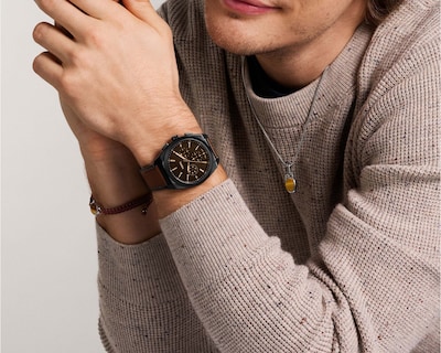Foto 4 | Foto 4 | Reloj Fossil para Hombre FS6108 Marrón