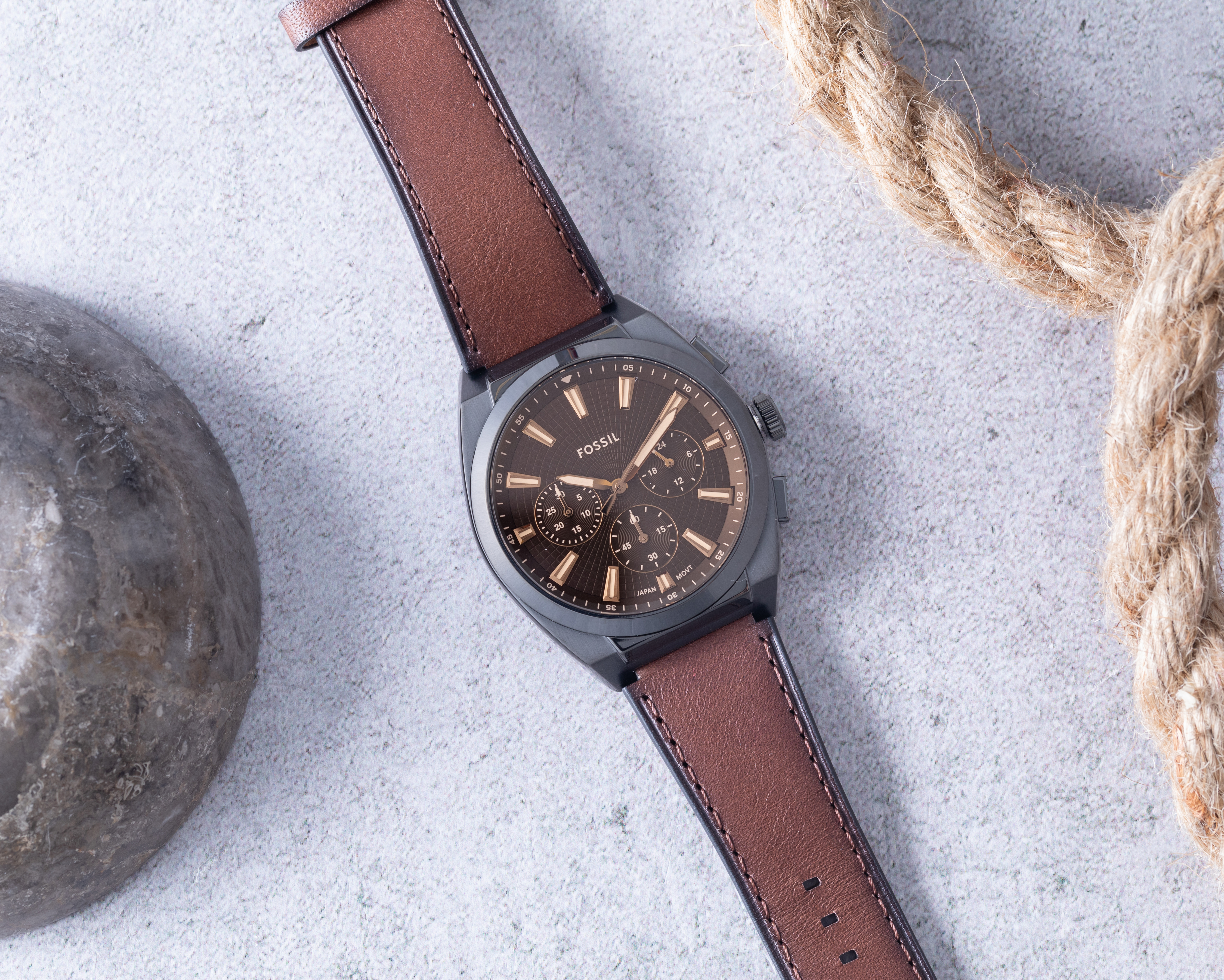 Foto 7 pulgar | Foto 6 | Reloj Fossil para Hombre FS6108 Marrón