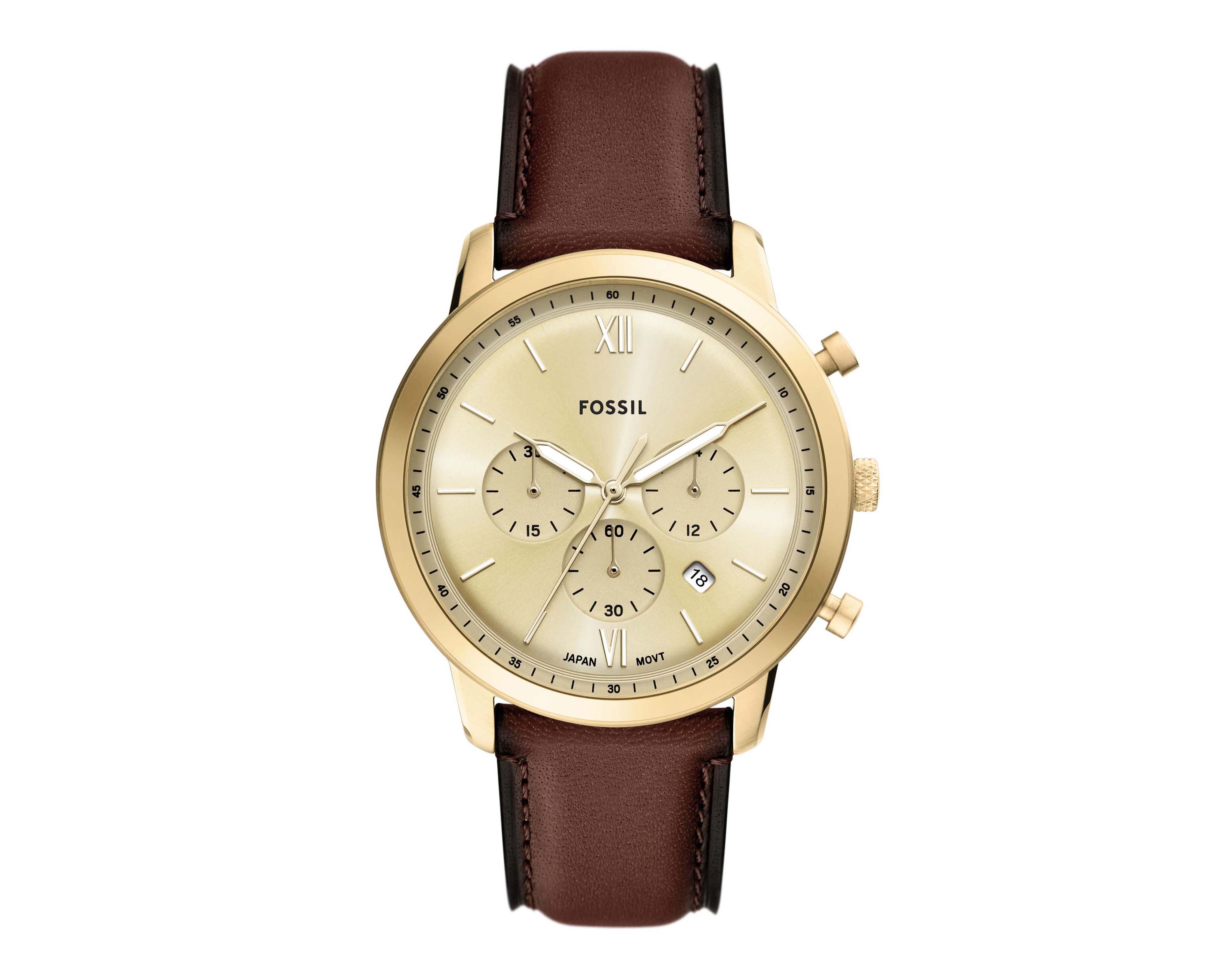 Foto 2 pulgar | Foto 1 | Reloj Fossil para Hombre FS6113 Marrón