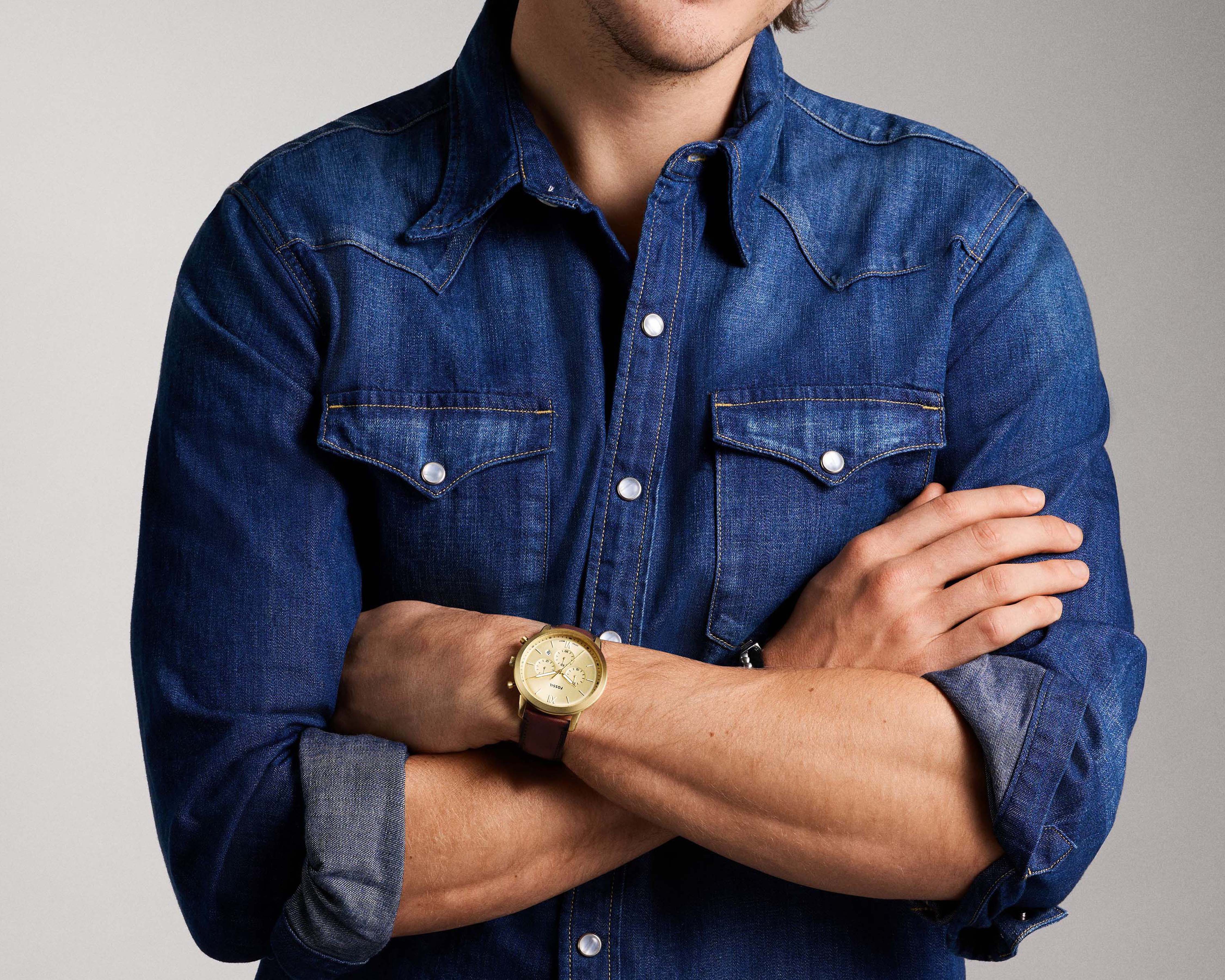 Foto 5 pulgar | Foto 4 | Reloj Fossil para Hombre FS6113 Marrón