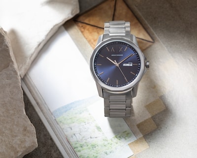 Foto 7 | Foto 7 | Reloj Armani Exchange para Hombre AX1767 Plateado