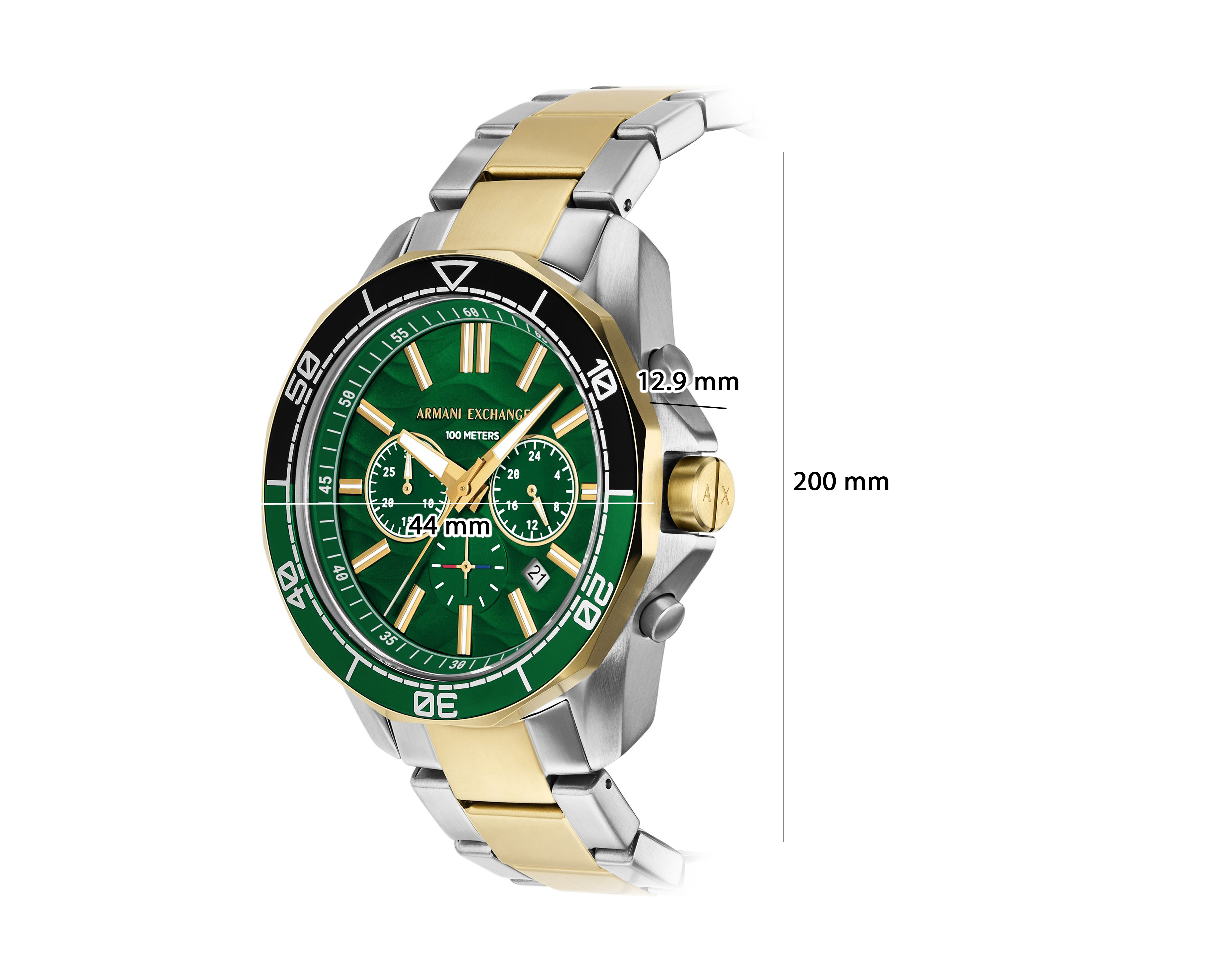 Foto 8 | Foto 8 | Reloj Armani Exchange para Hombre AX1966 Dorado