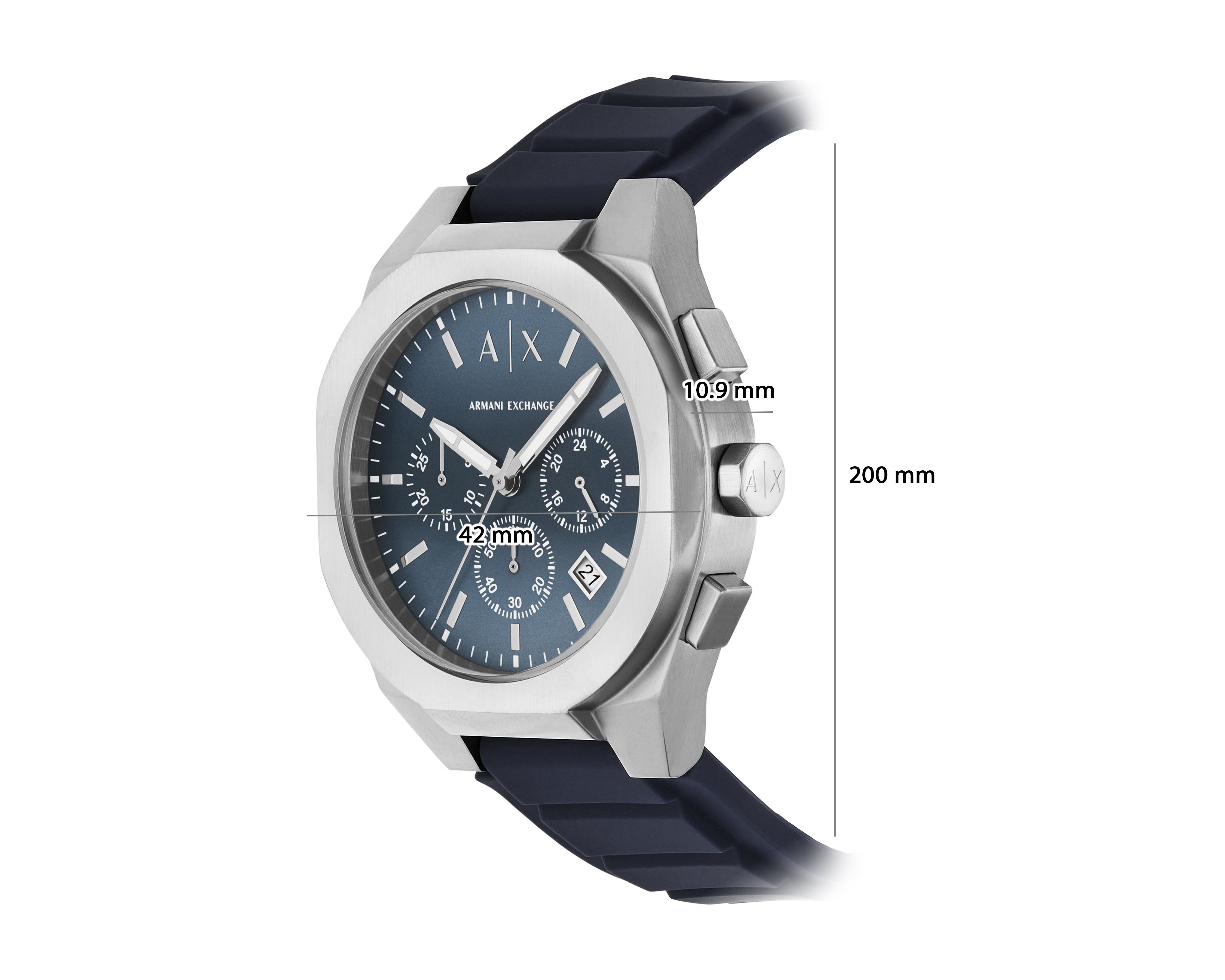 Foto 9 pulgar | Foto 8 | Reloj Armani Exchange para Hombre AX4185 Azul