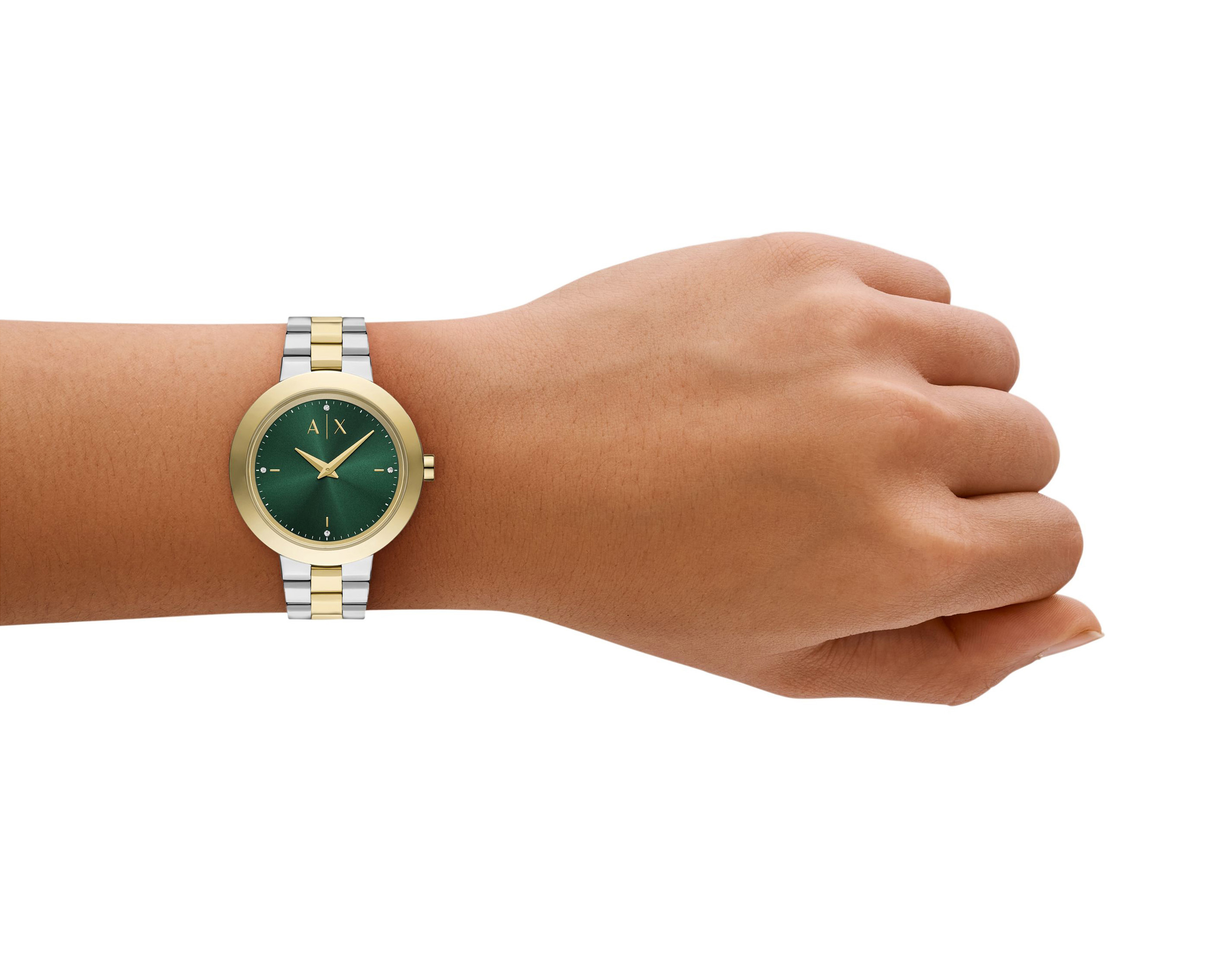 Foto 5 | Foto 5 | Reloj Armani Exchange para Mujer AX5176 Dorado