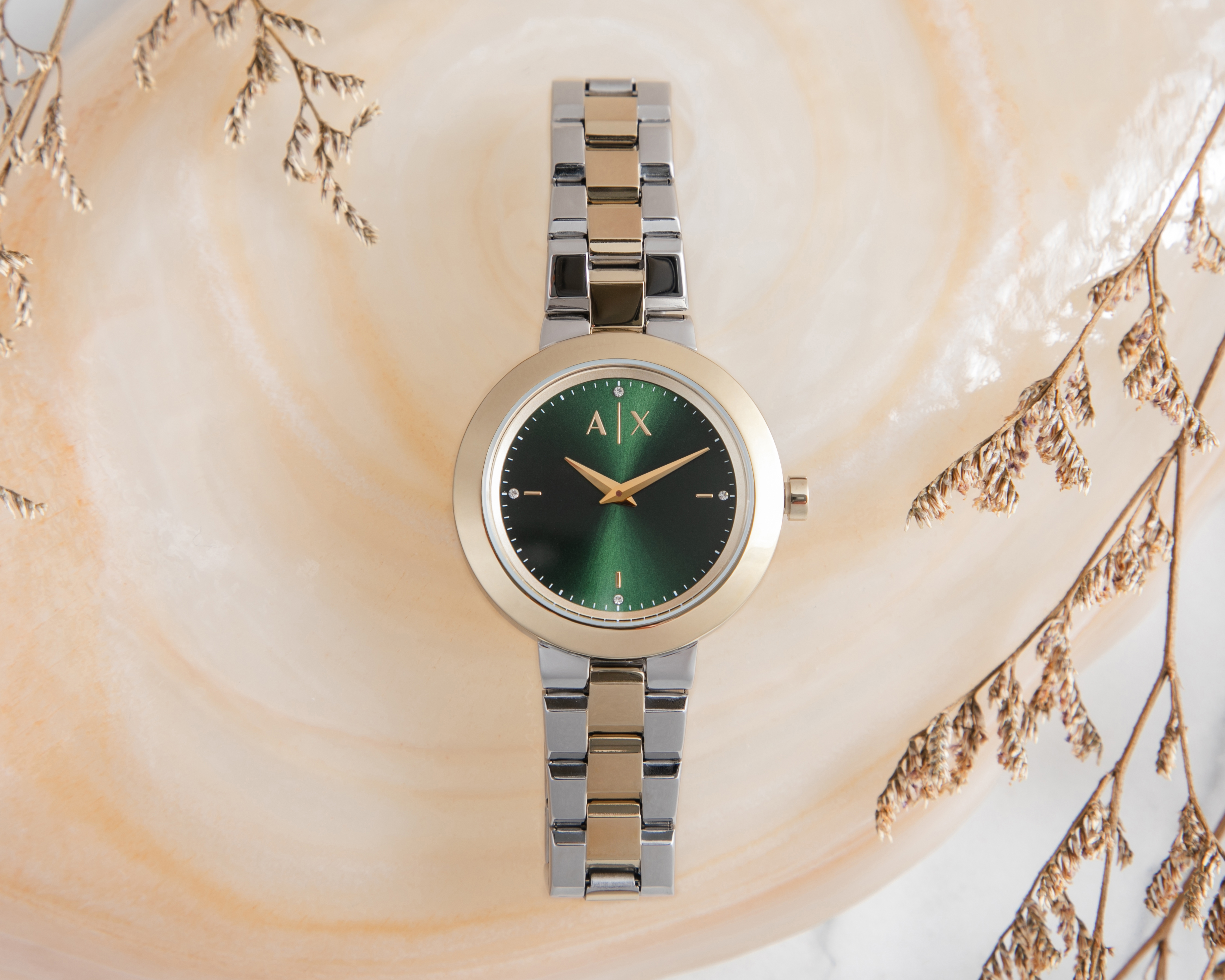 Foto 7 | Foto 7 | Reloj Armani Exchange para Mujer AX5176 Dorado