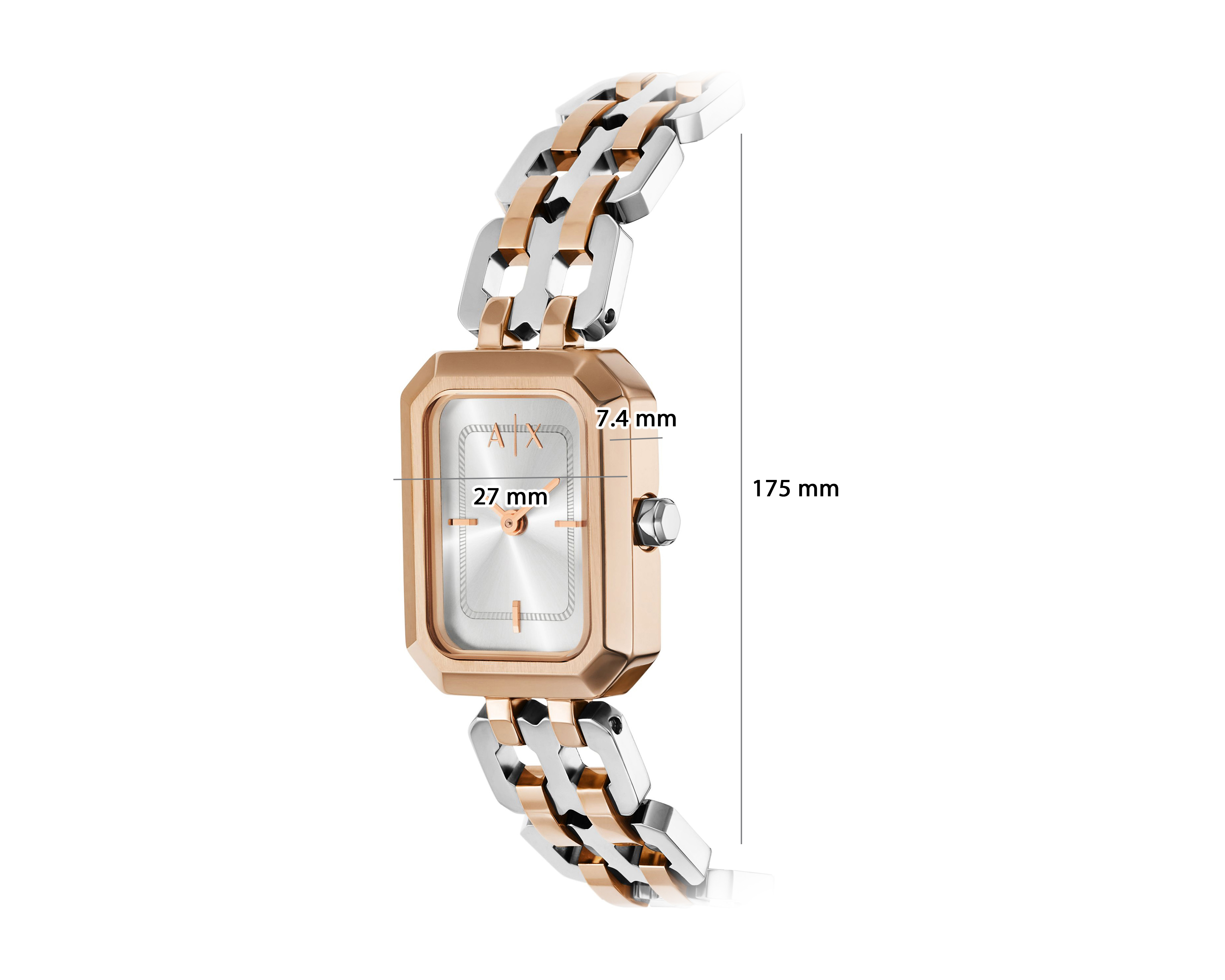 Foto 9 pulgar | Foto 8 | Reloj Armani Exchange para Mujer AX5810 Oro Rosa