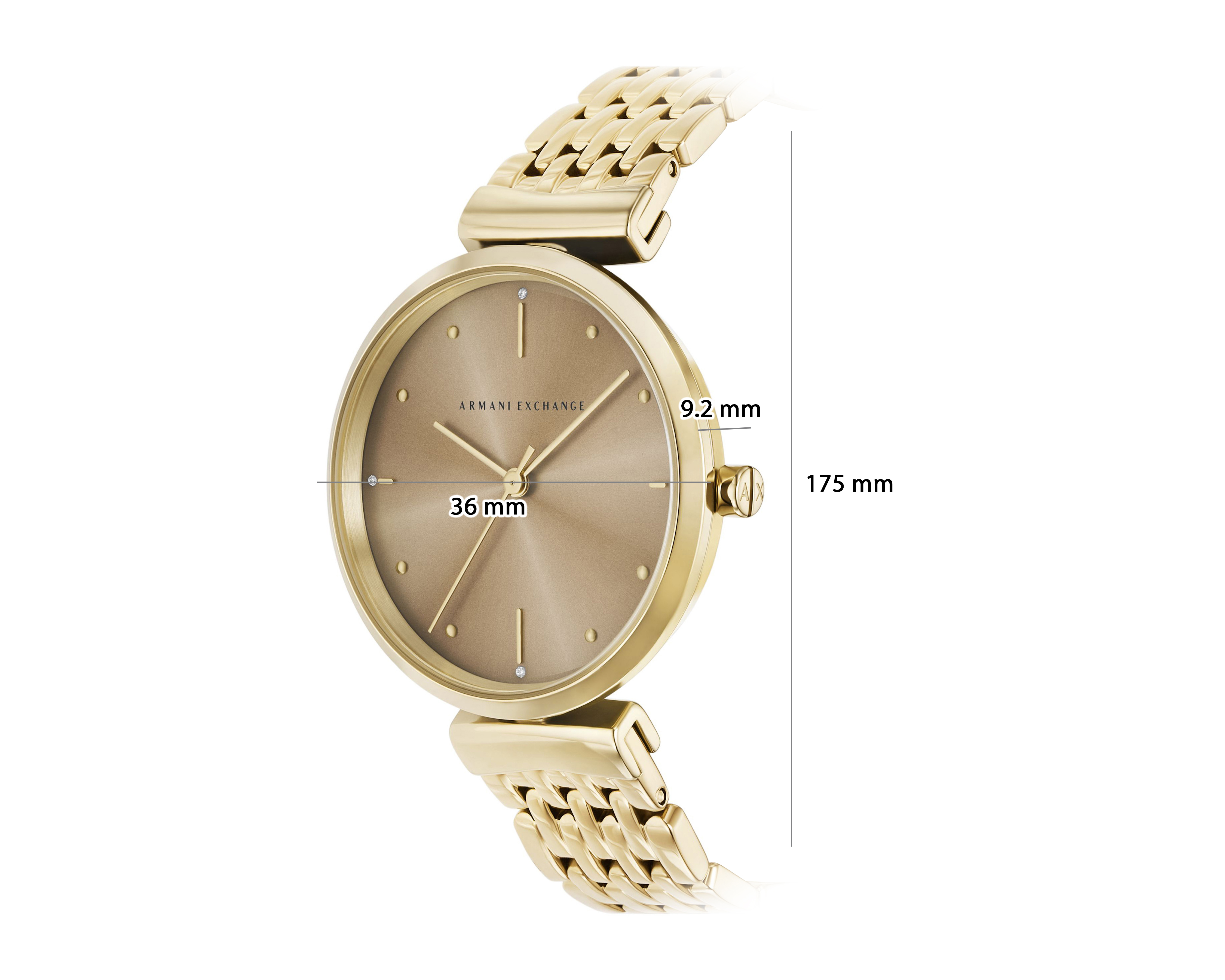 Foto 8 | Foto 8 | Reloj Armani Exchange para Mujer AX5916 Dorado