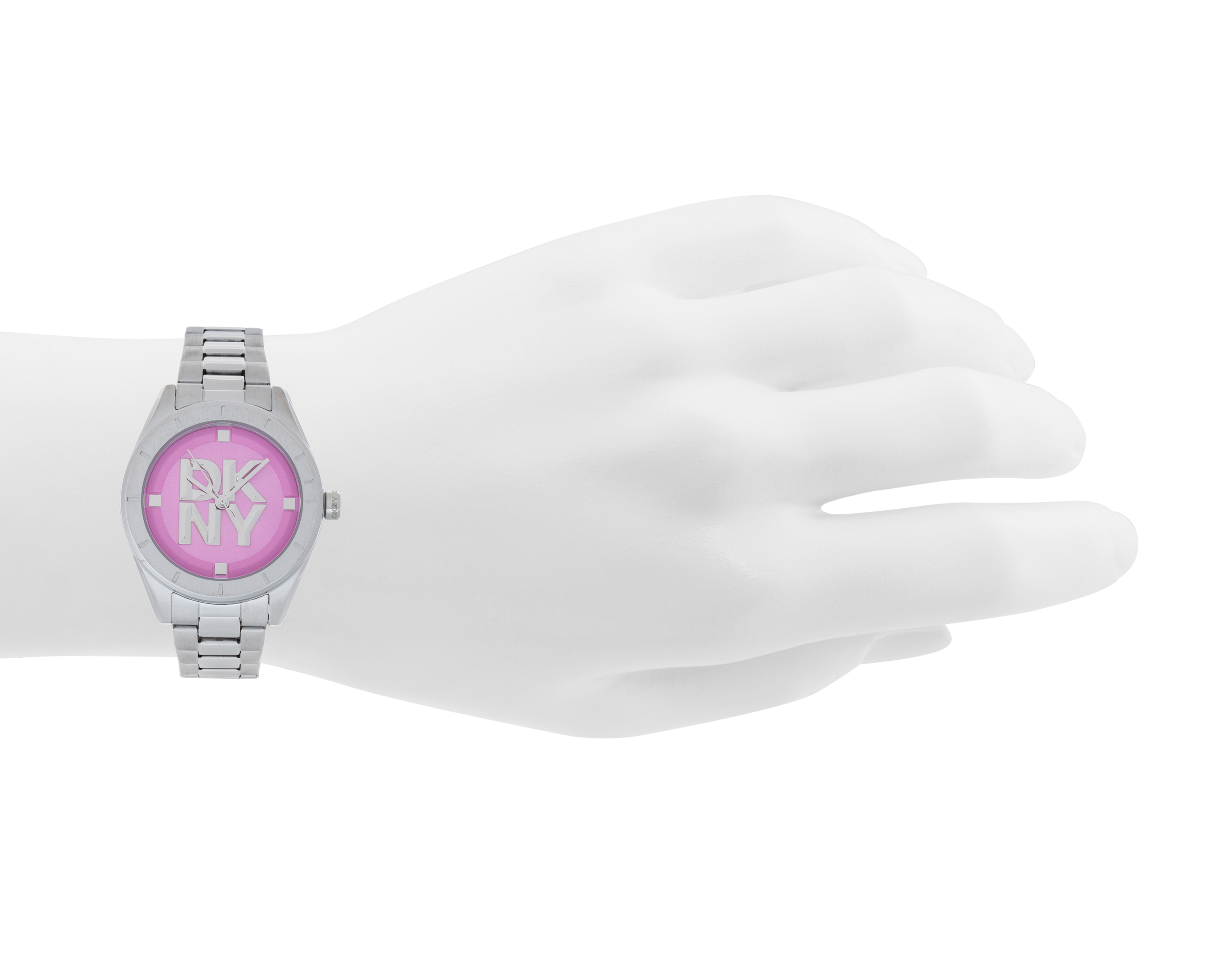 Foto 4 | Foto 4 | Reloj DKNY para Mujer DK1L018M0025 Plateado