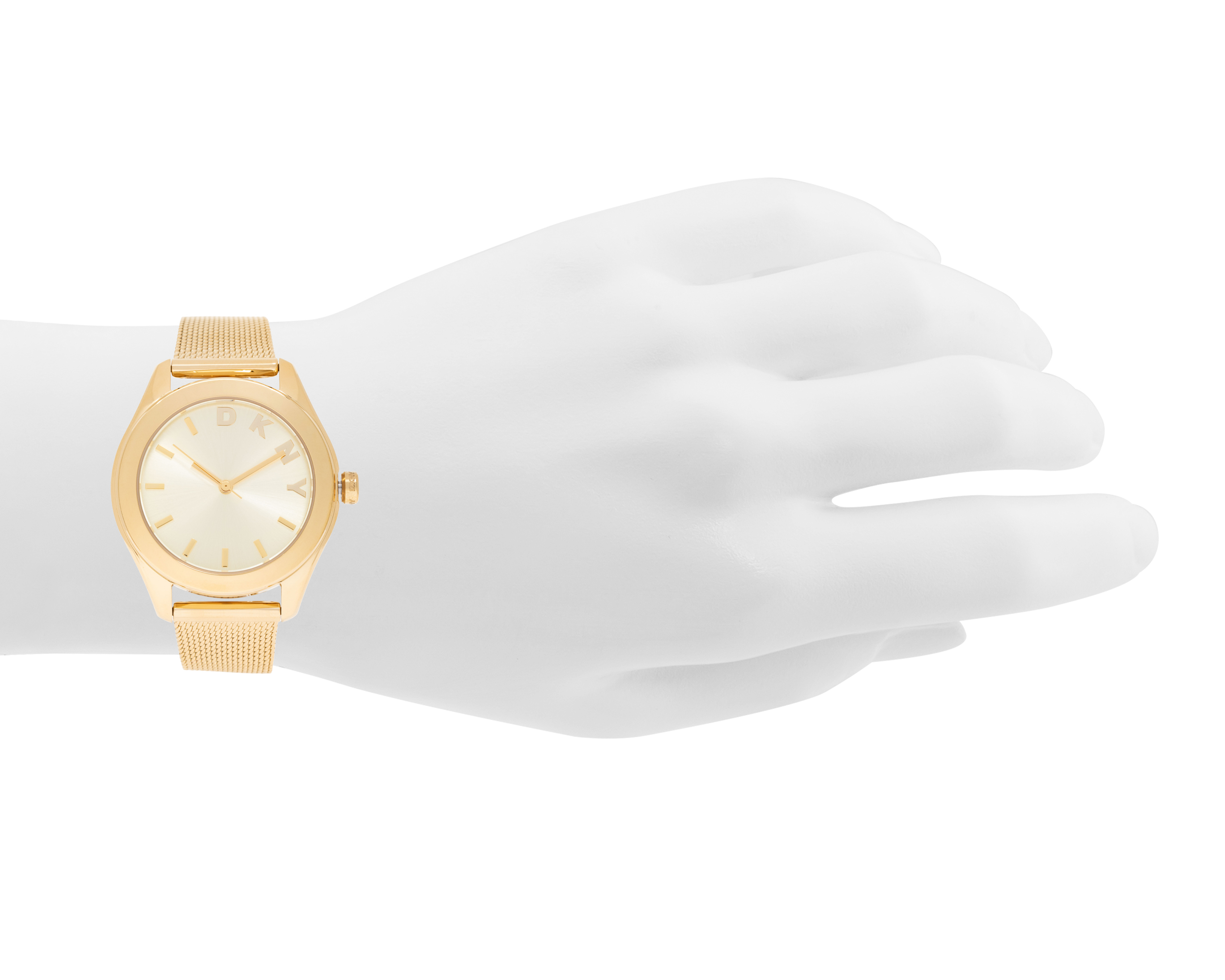 Foto 5 pulgar | Foto 4 | Reloj DKNY para Mujer DK1L032M0025 Dorado